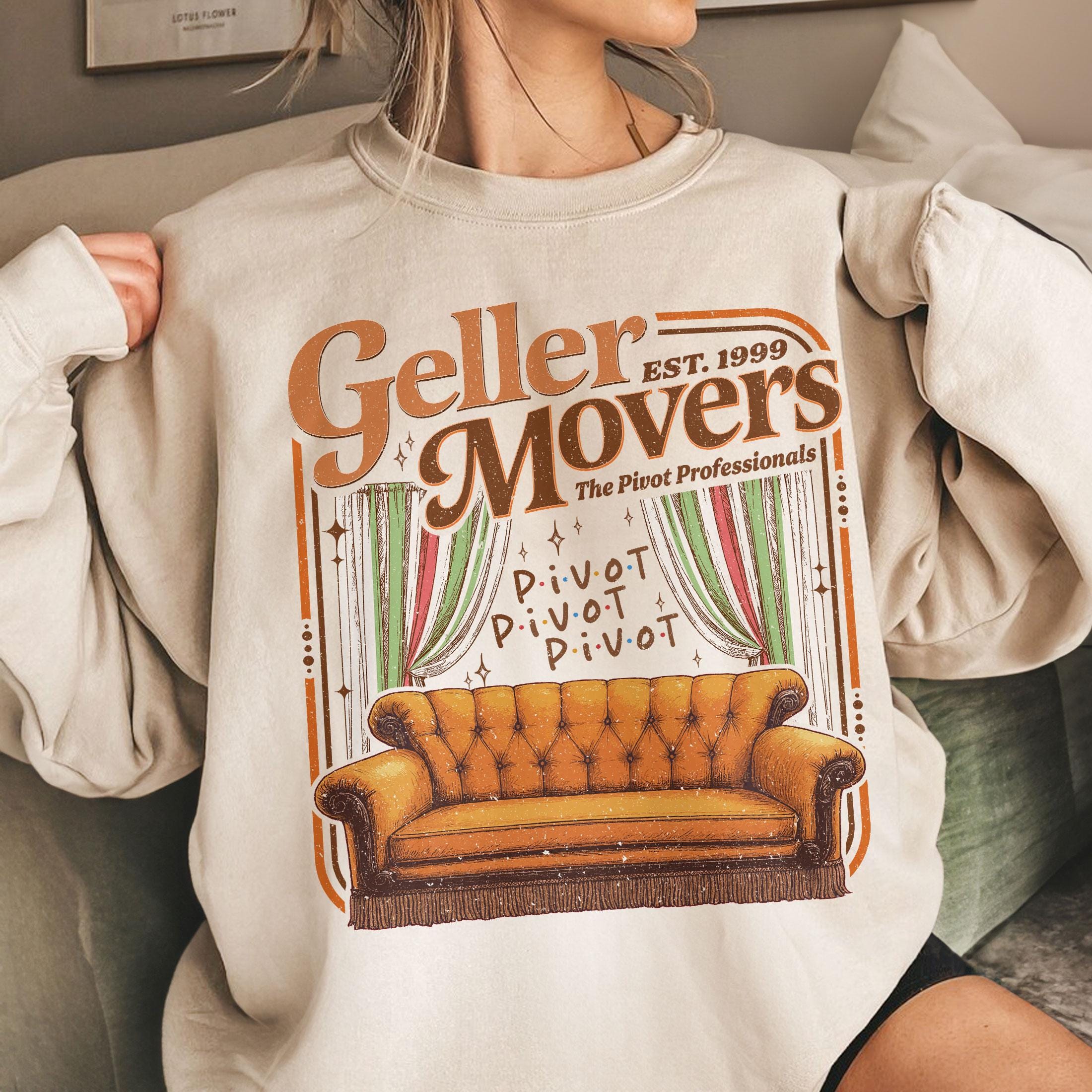 Geller Movers Graphic Shirt – Friends-Inspired Pivot Thanksgiving TV Show Apparel