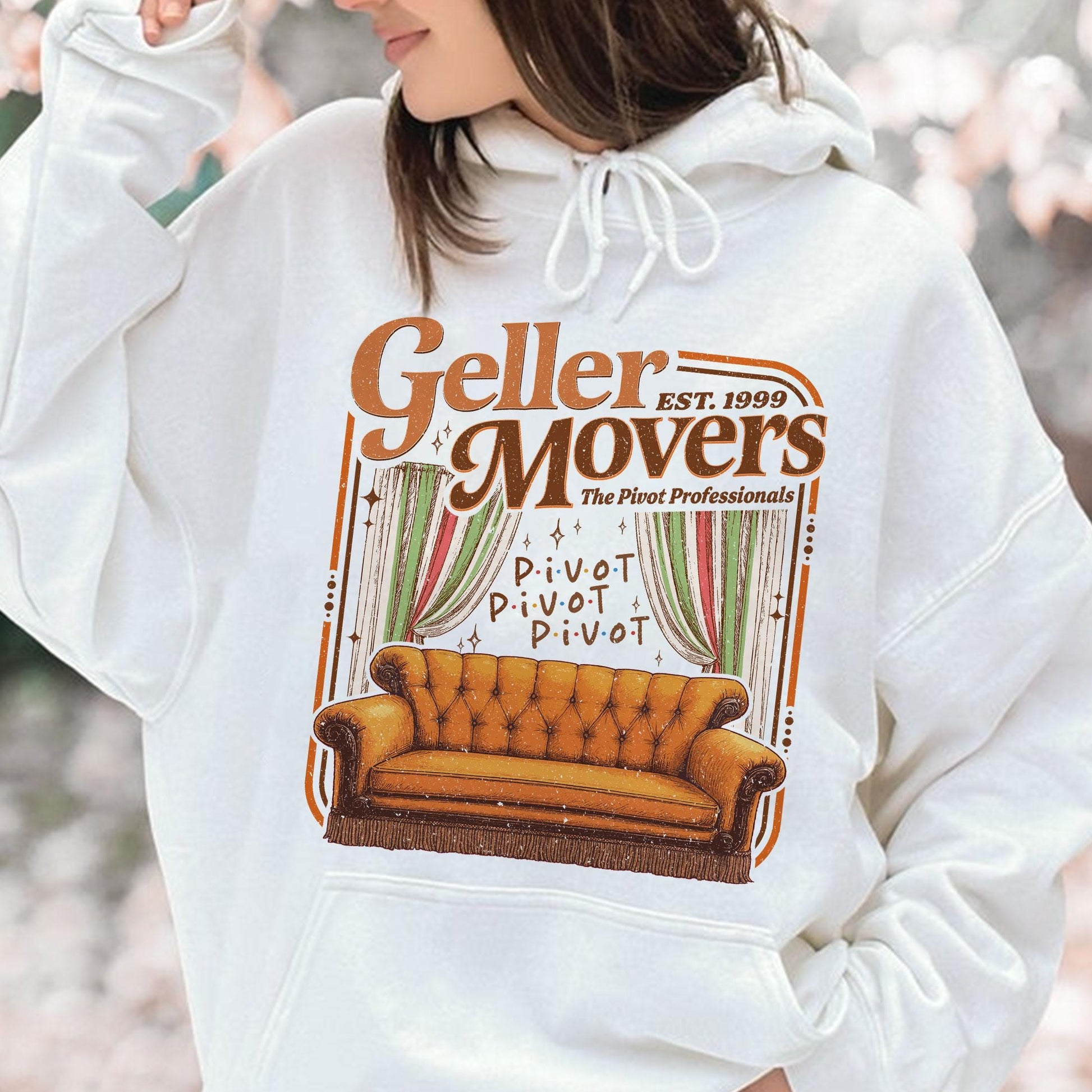 Geller Movers Graphic Shirt – Friends-Inspired Pivot Thanksgiving TV Show Apparel