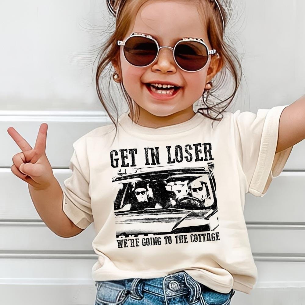Get In Loser We’re Going to the Cottage Graphic T-Shirt – Funny Vacation Quote Tee