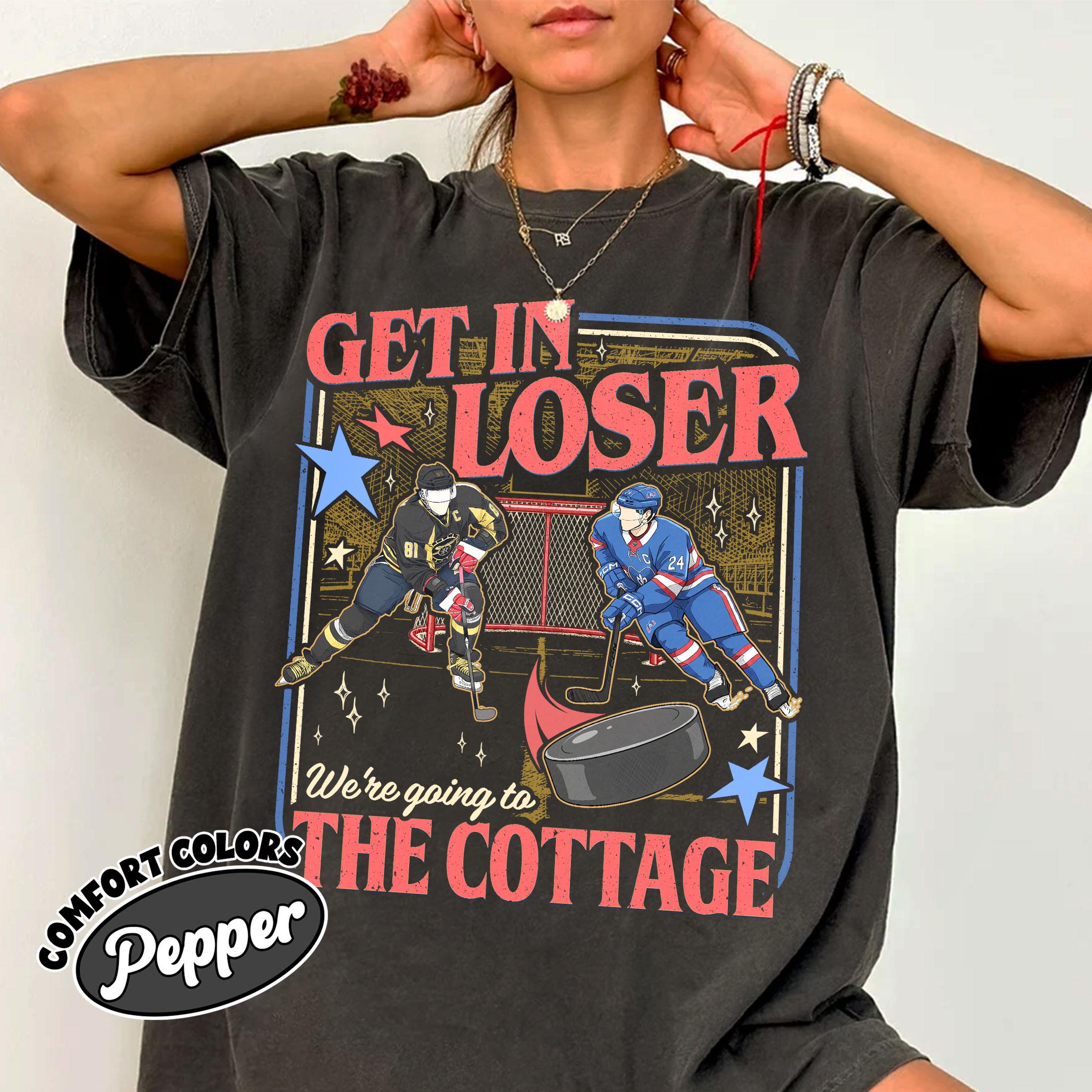 Get In Loser We're Going to the Cottage Shirt – Heated Rivalry Pride Graphic Tee