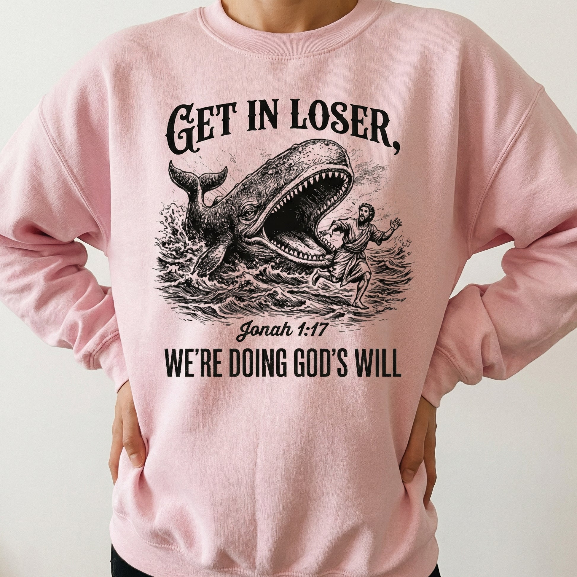 Get in Loser We’re Doing God’s Will Christian T-Shirt – Funny Faith Graphic Tee