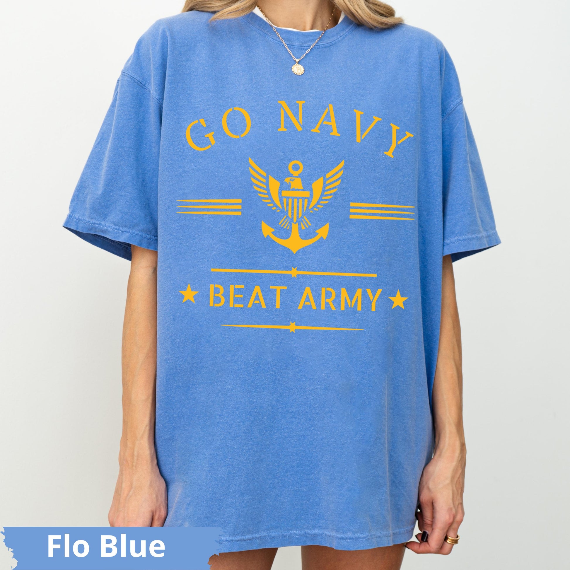 Go Navy Beat Army Shirt – Military Game Day Patriotic Tee