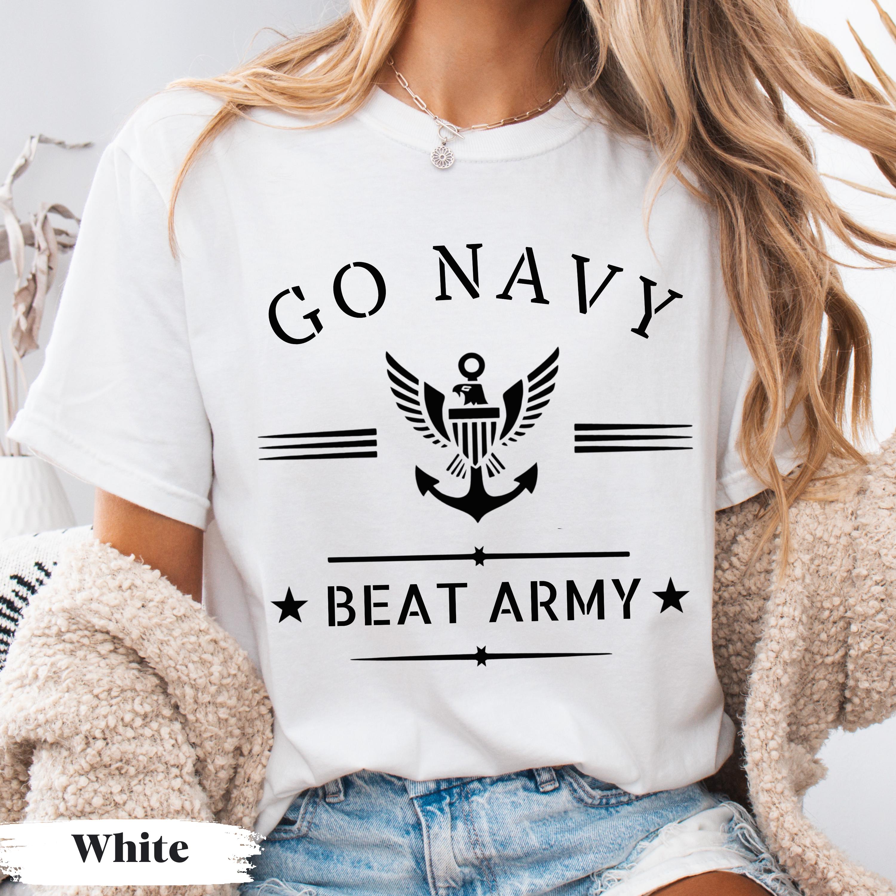 Go Navy Beat Army Shirt – Military Game Day Patriotic Tee