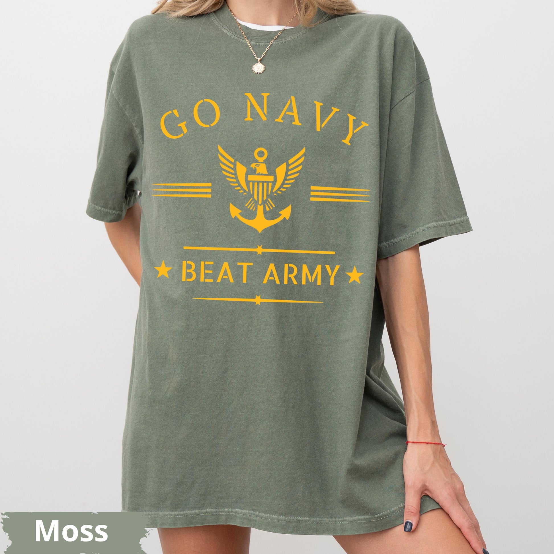 Go Navy Beat Army Shirt – Military Game Day Patriotic Tee