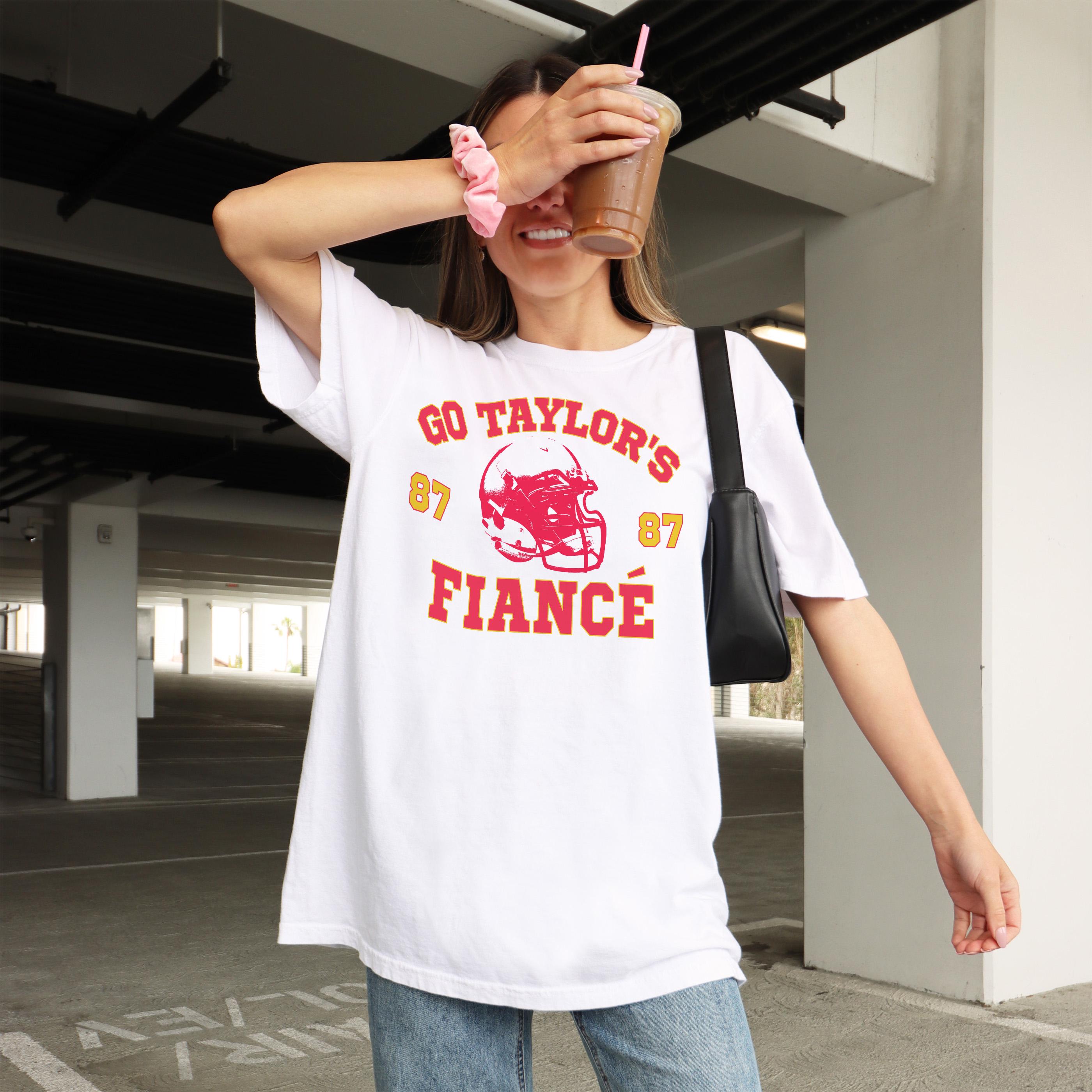 Go Taylor’s Fiancé T-Shirt – Funny KC Football Fan Tee