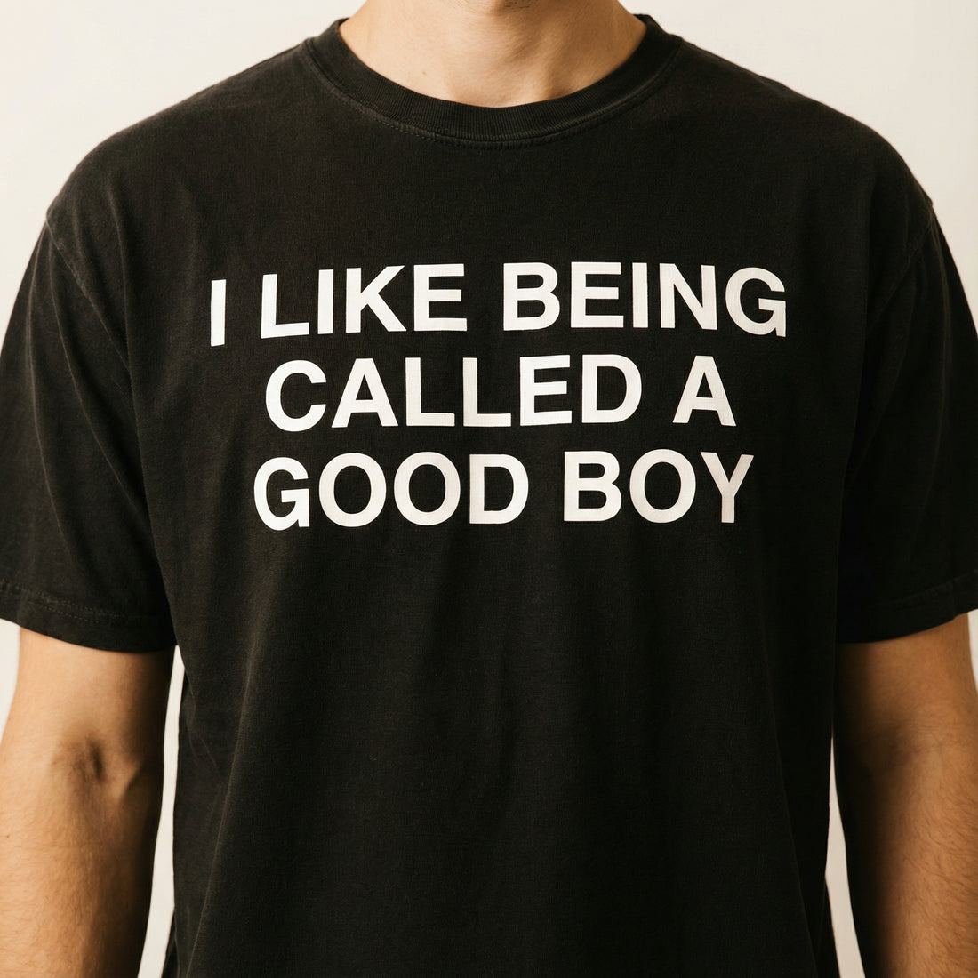 Good Boy Funny Saying Graphic T-Shirt - Bold Meme Statement Tee