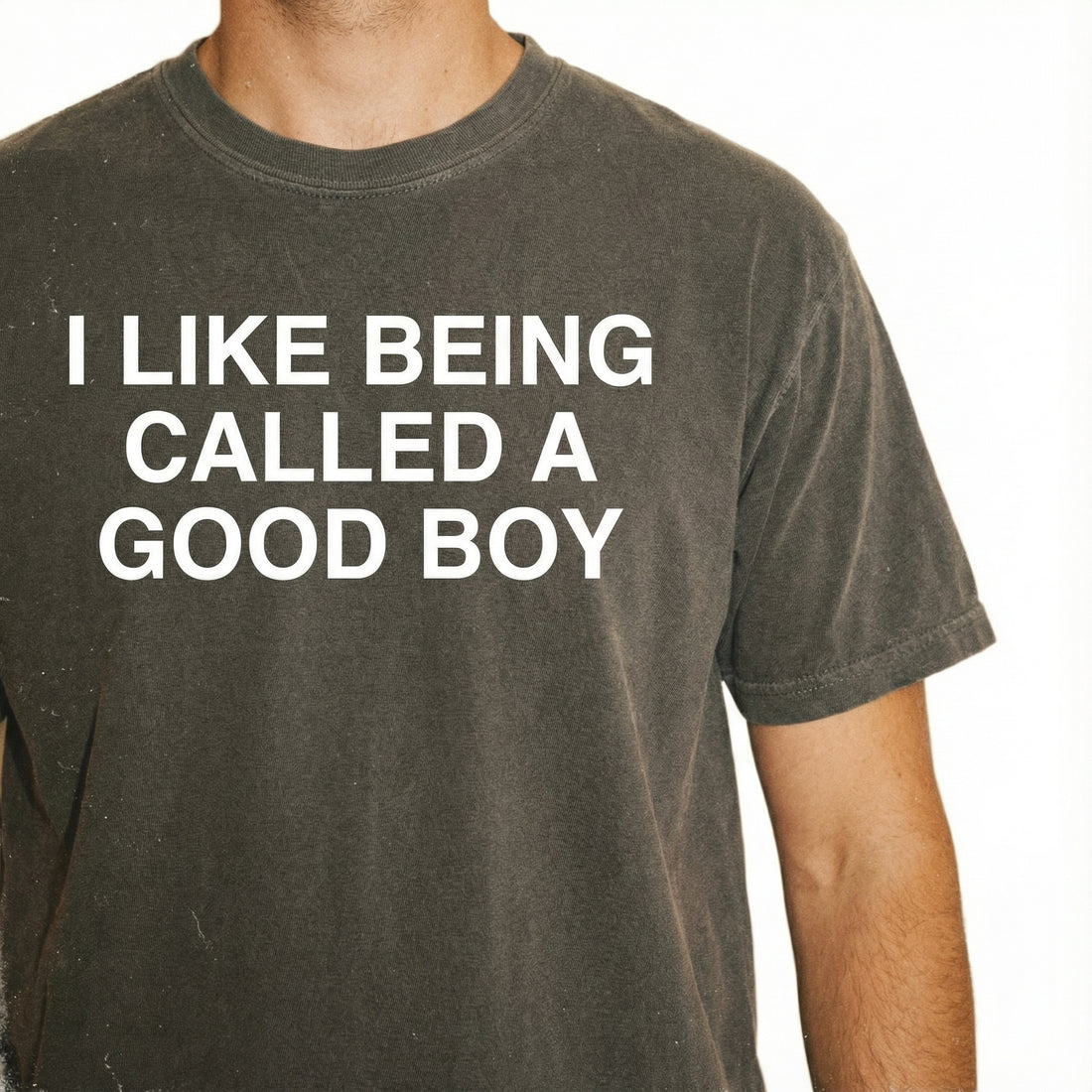 Good Boy Funny Saying Graphic T-Shirt - Bold Meme Statement Tee