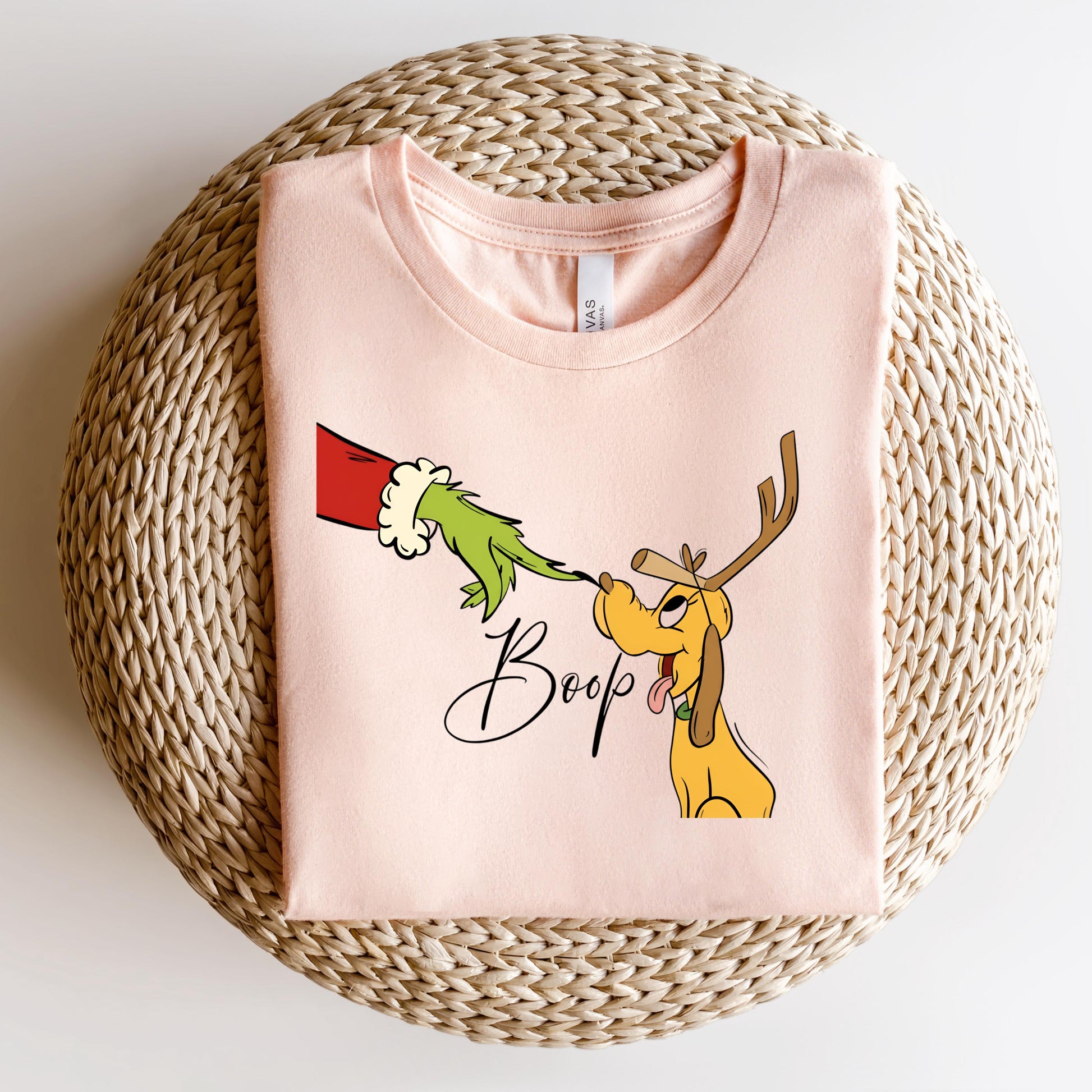 Grinch Boop Reindeer Dog Sweatshirt – Funny Christmas Holiday Pullover