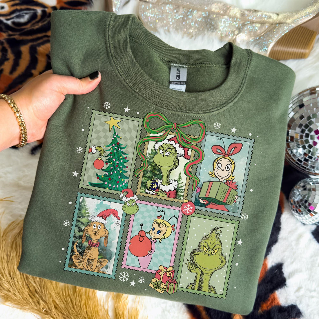 Grinch Christmas Sweatshirt