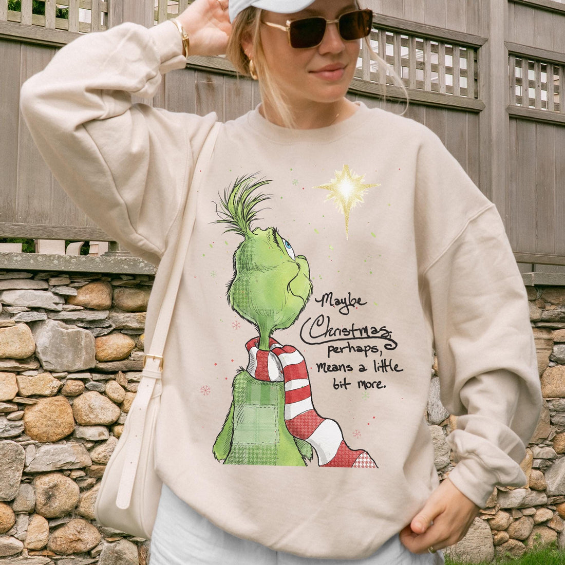 Grinch Christmas Sweatshirt – Funny Grinch Shirt – Grinchmas Tee – Ew People Holiday Gift