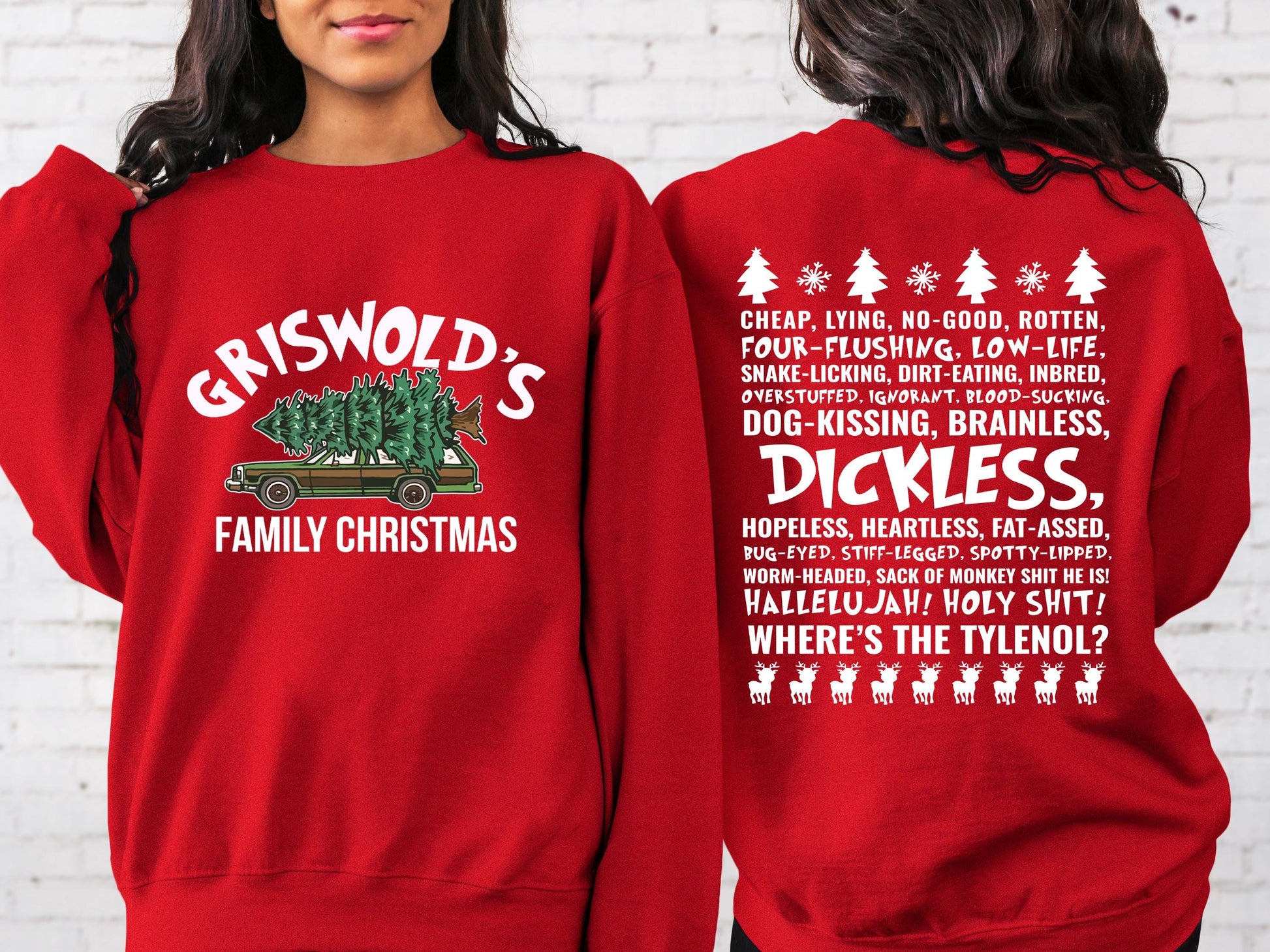 Griswold Style Family Xmas Graphic Tee - Funny Christmas Movie Inspired Shirt