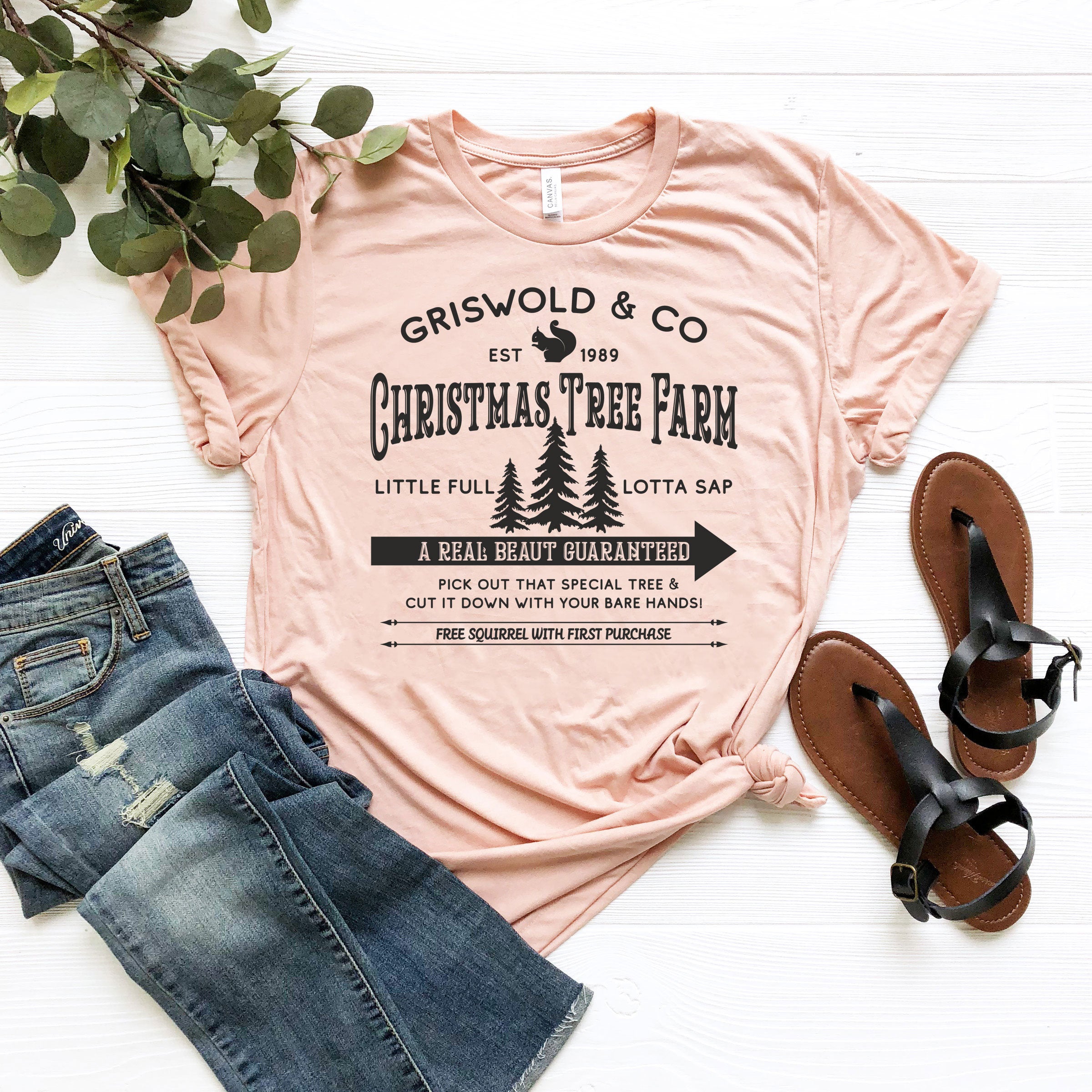Griswold Christmas Tree Farm Shirt Funny Family Vacation Tee Lotta Sap Holiday T-Shirt
