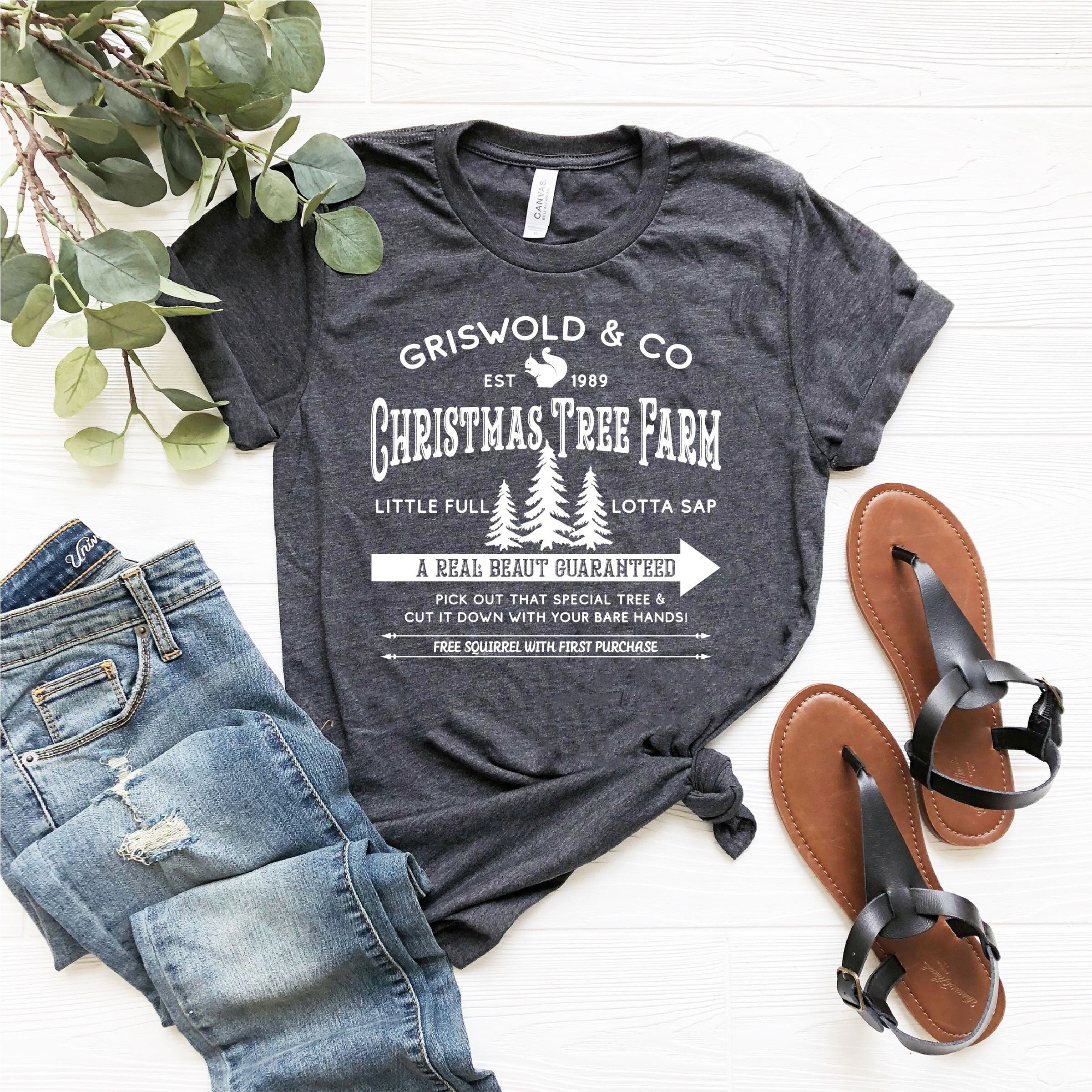 Griswold Christmas Tree Farm Shirt Funny Family Vacation Tee Lotta Sap Holiday T-Shirt