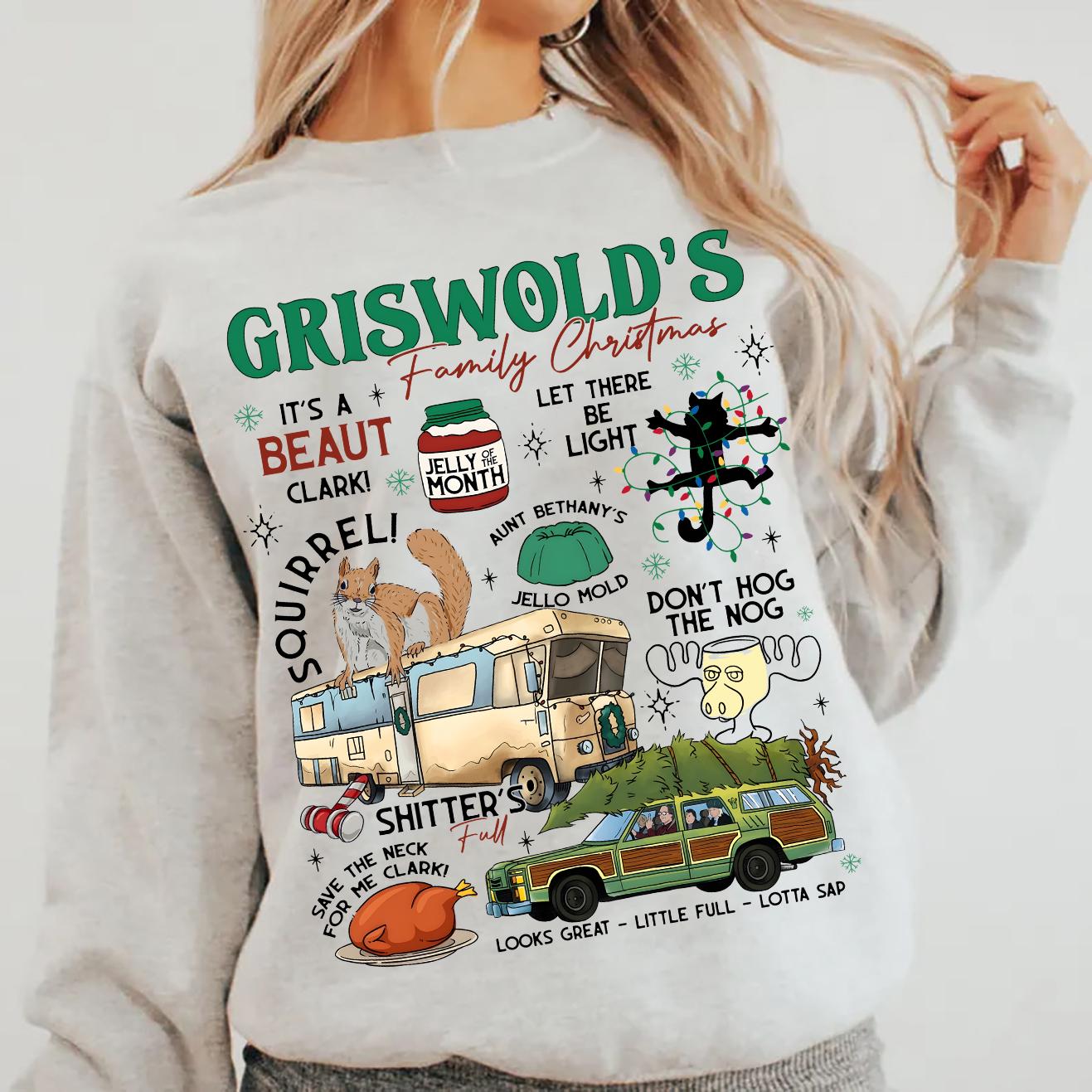 Griswold Christmas Sweatshirt – Family Christmas Tree Farm Sweater, National Lampoon Christmas Vacation