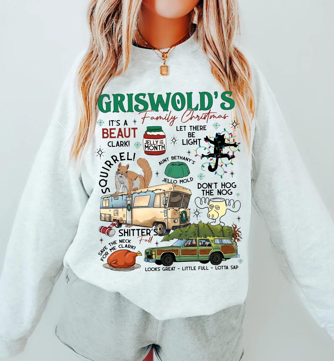 Griswold Christmas Sweatshirt – Family Christmas Tree Farm Sweater, National Lampoon Christmas Vacation