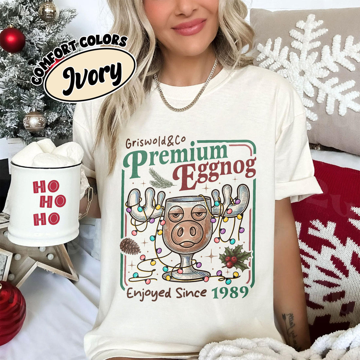 Griswold Inspired Family Christmas Shirt – Funny Premium Eggnog Holiday Tee