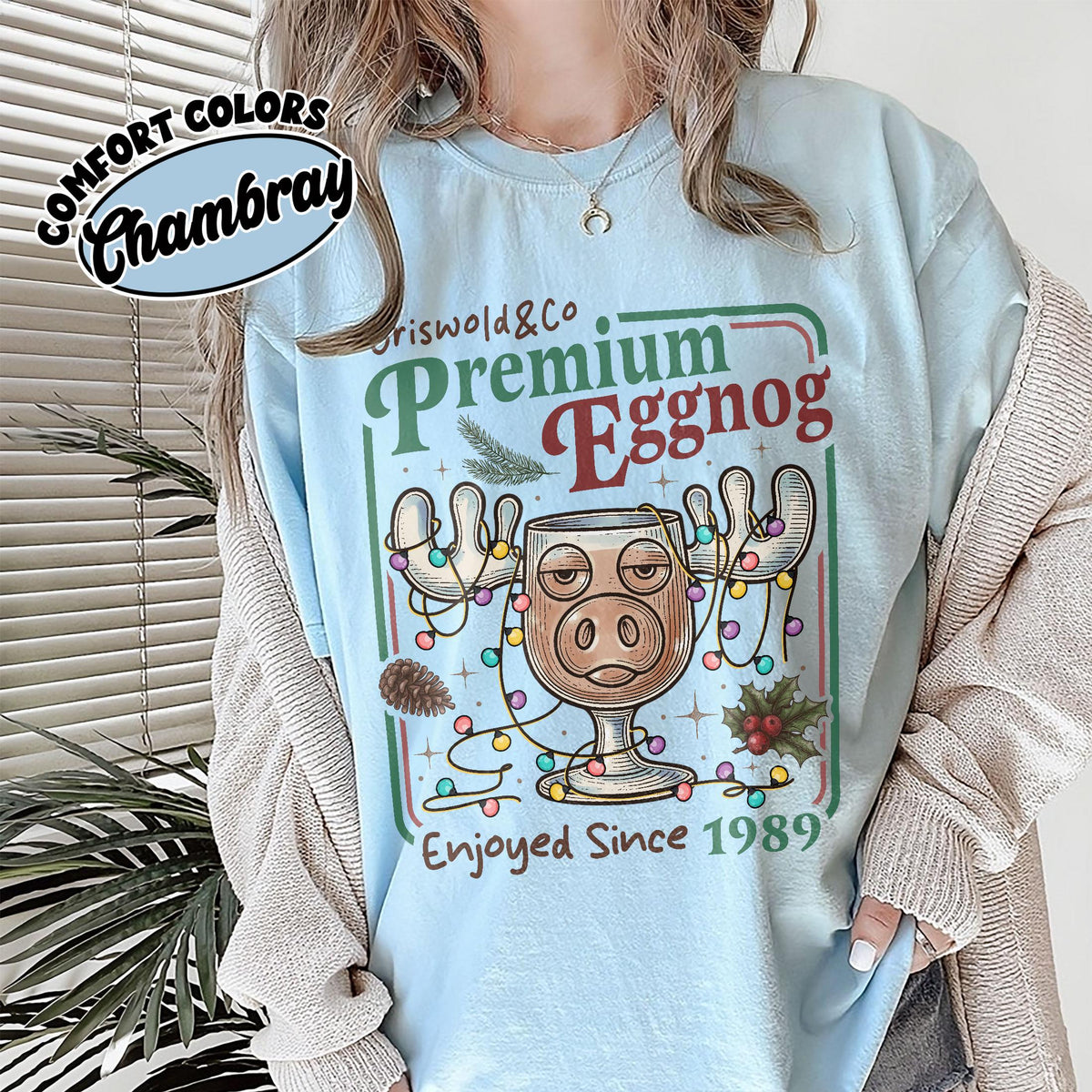 Griswold Inspired Family Christmas Shirt – Funny Premium Eggnog Holiday Tee