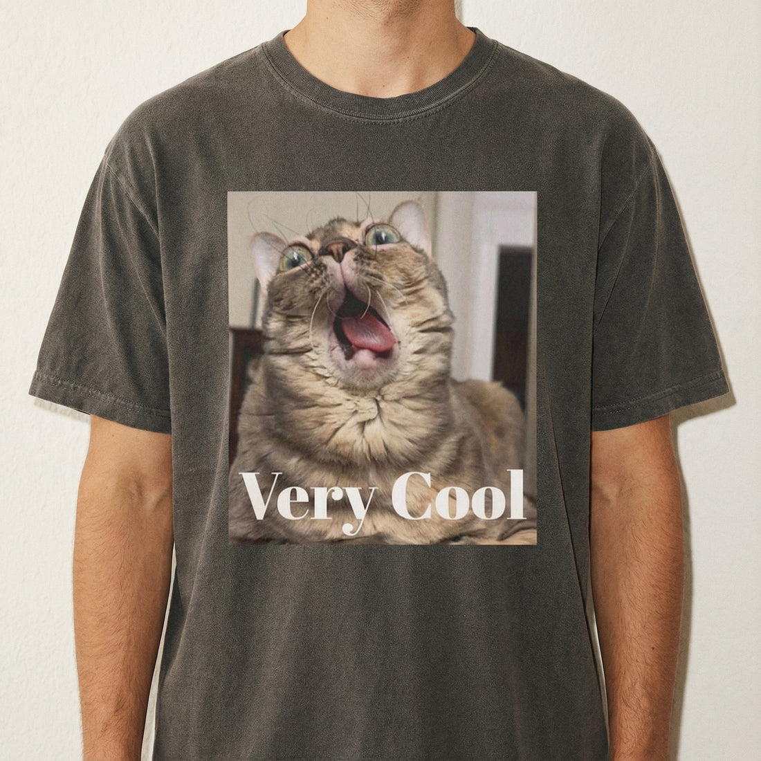 Gumbus Very Cool Graphic T-Shirt – Funny Minimalist Phrase Tee