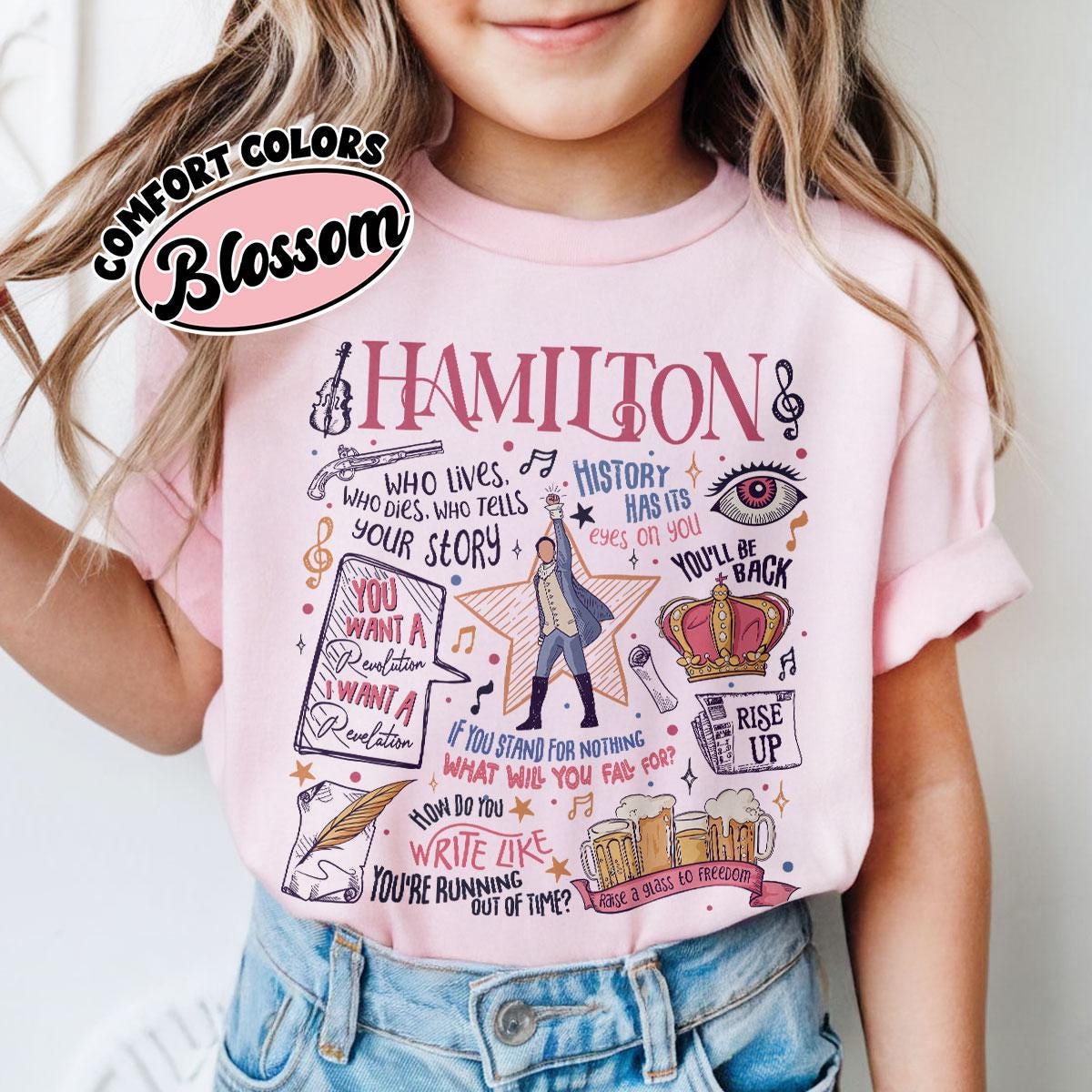 Hamilton Musical Quote Shirt – Revolutionary Musical Inspired Graphic Tee