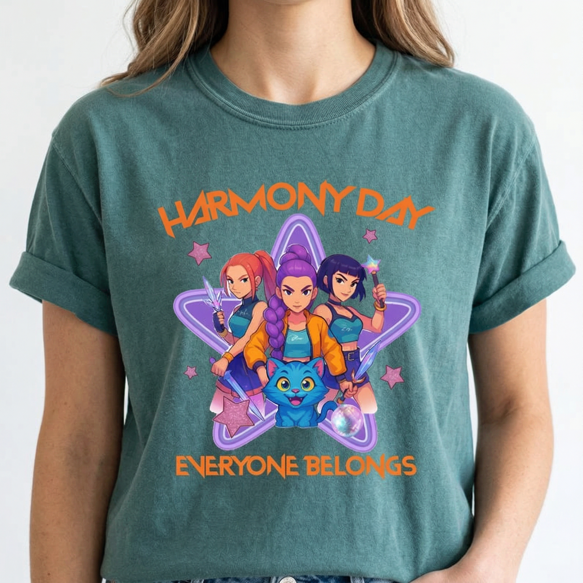 Harmony Day Everyone Belongs T-Shirt – School Kindness Shirt, Teacher Unity Tee