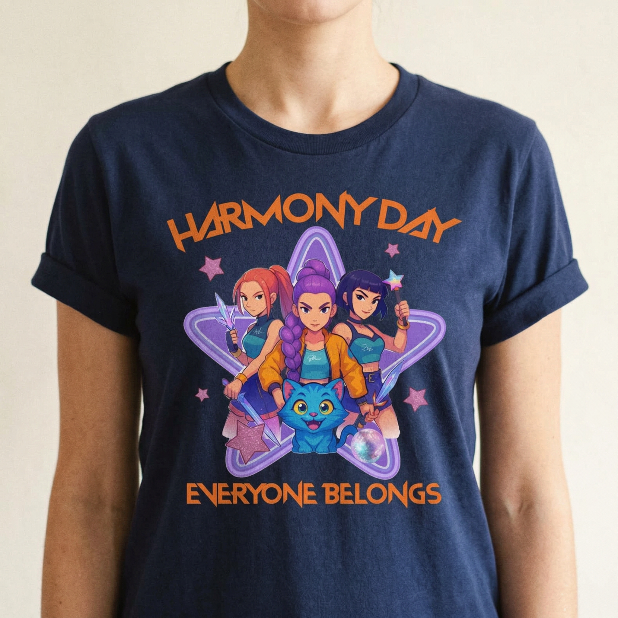 Harmony Day Everyone Belongs T-Shirt – School Kindness Shirt, Teacher Unity Tee