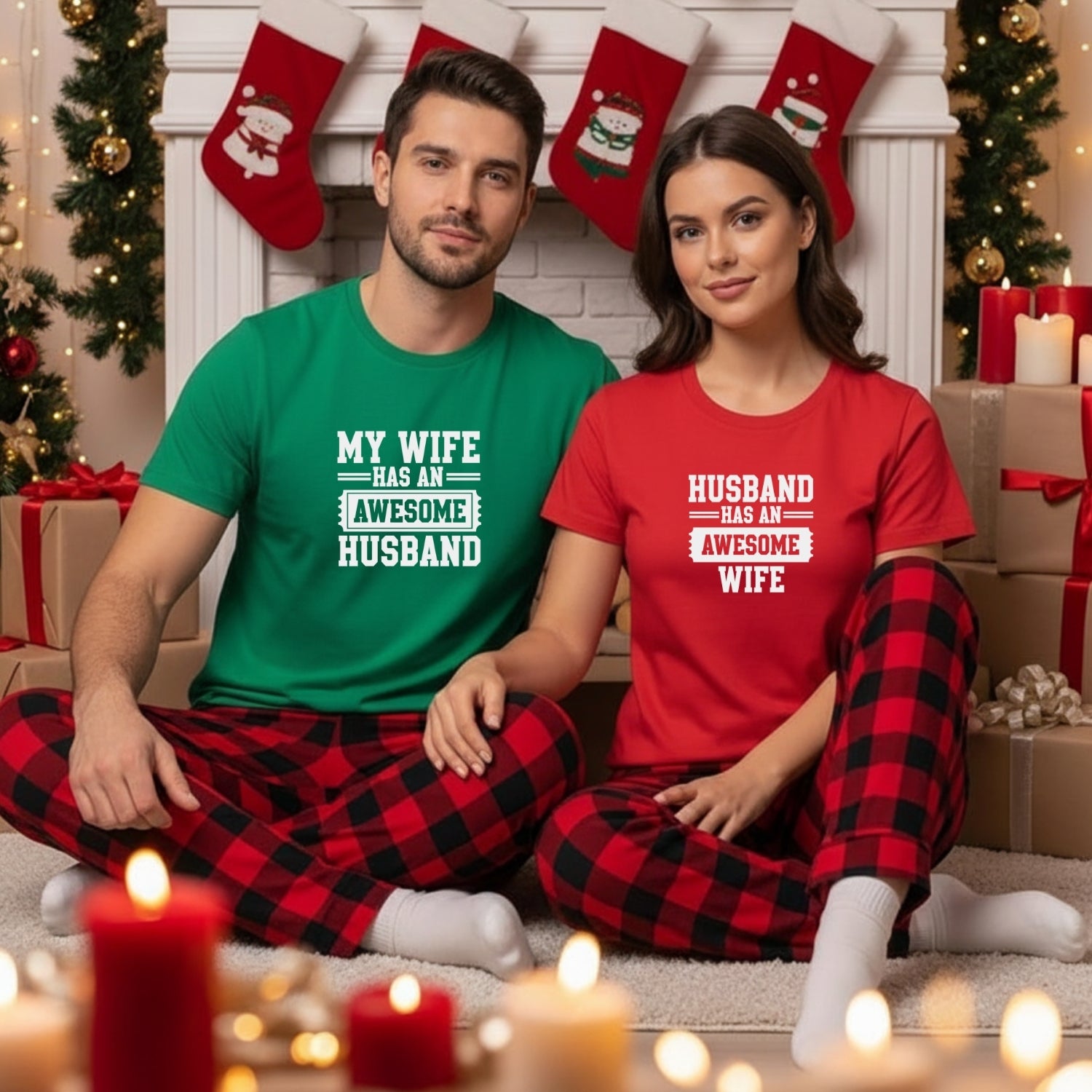 Has An Awesome Husband Wife Matching T-Shirts For Couples