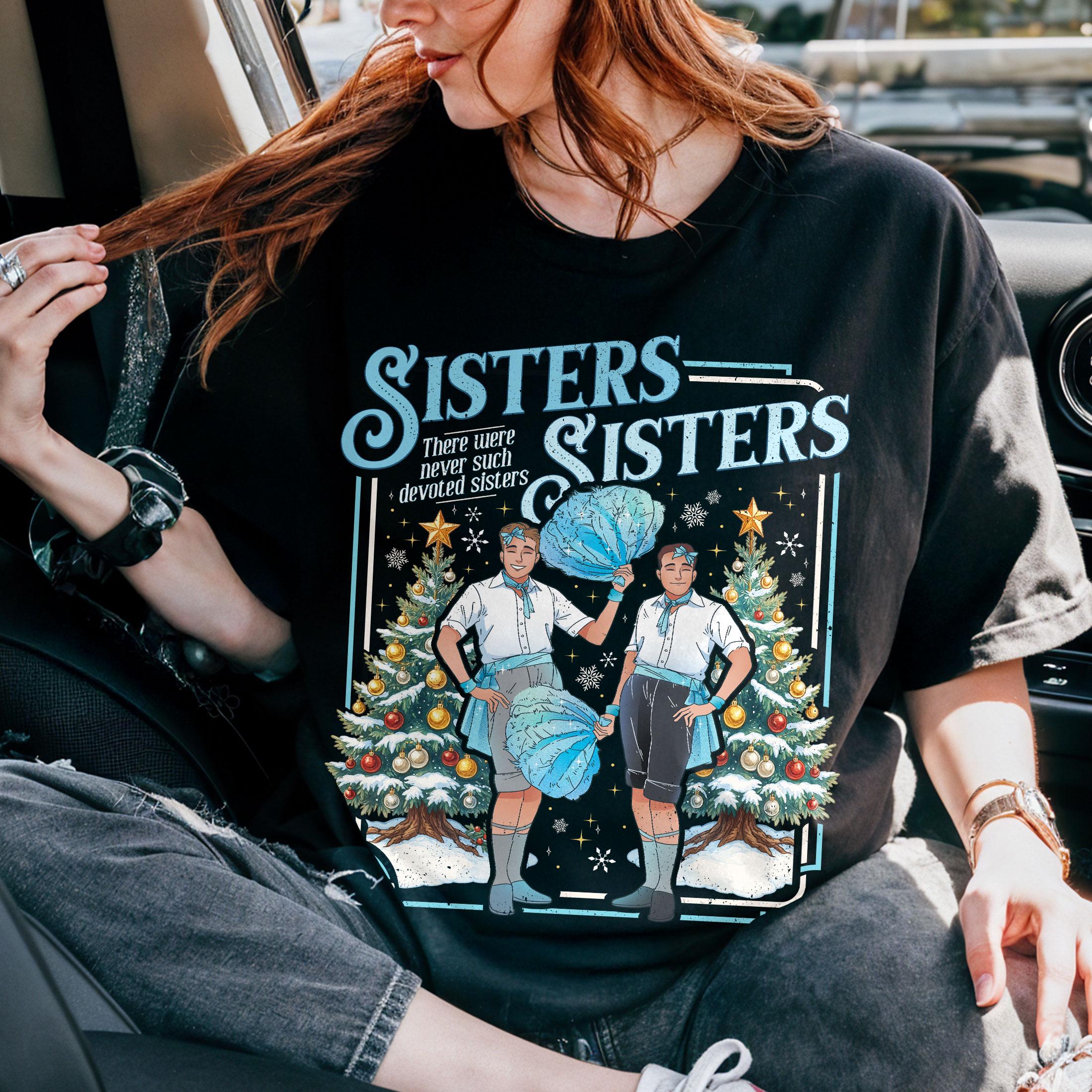 Haynes Sisters White Christmas Sweatshirt – Bing Crosby & Danny Kaye Holiday Movie Sweater