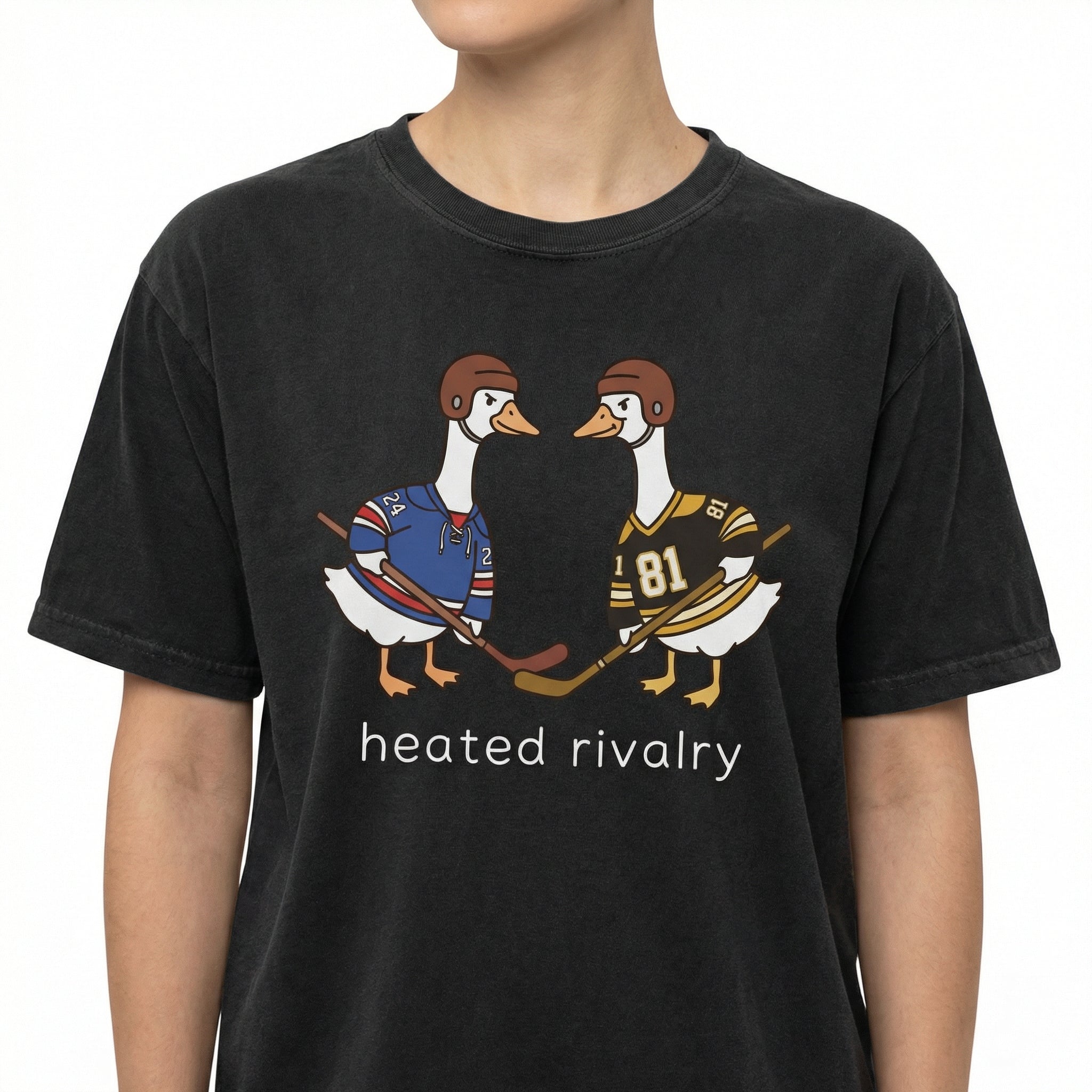 Heated Rivalry Graphic T-Shirt – Hockey Romance Inspired Shirt – Unisex Fan Gift