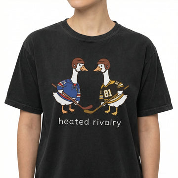 Heated Rivalry Graphic T-Shirt – Hockey Romance Inspired Shirt – Unisex Fan Gift