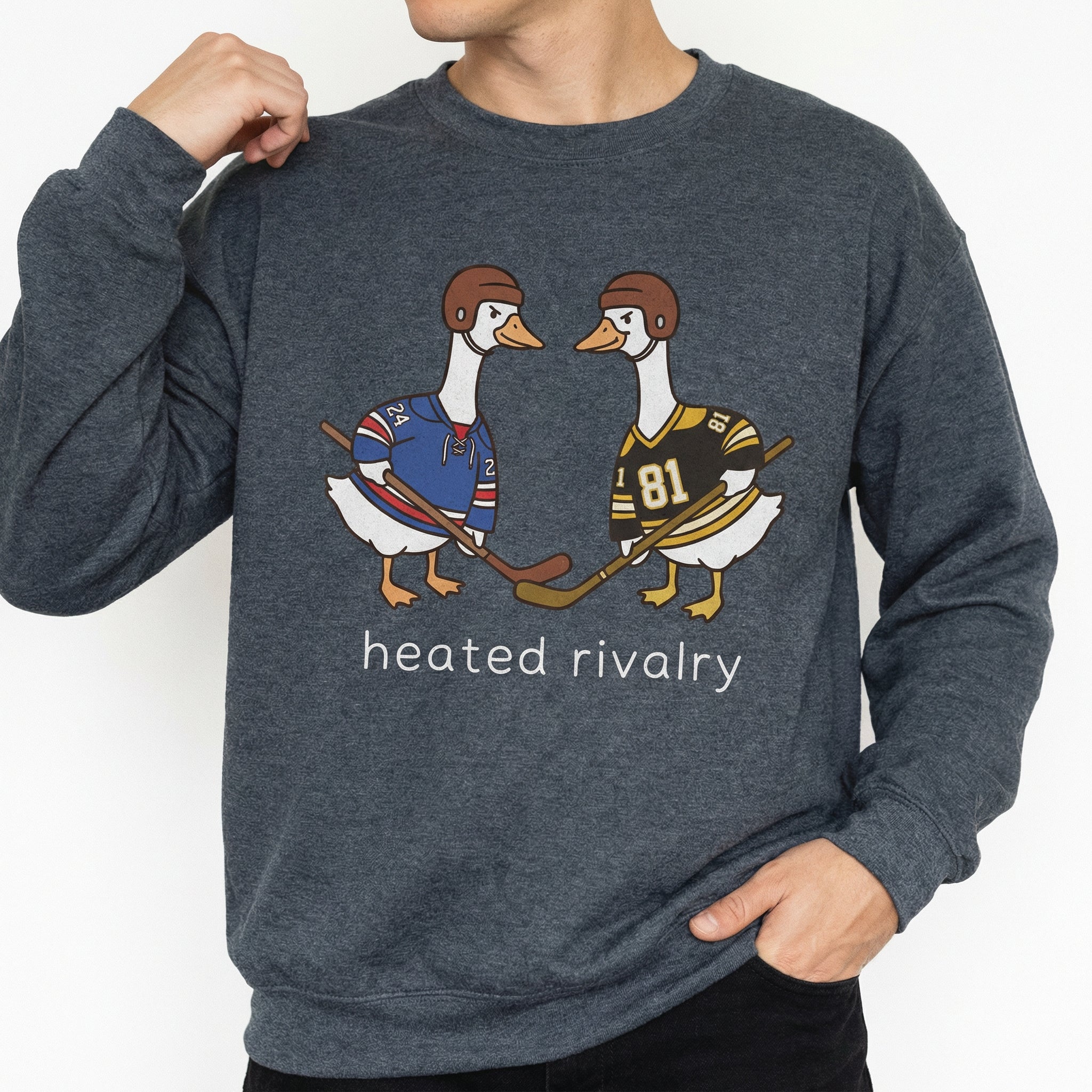 Heated Rivalry Graphic T-Shirt – Hockey Romance Inspired Shirt – Unisex Fan Gift