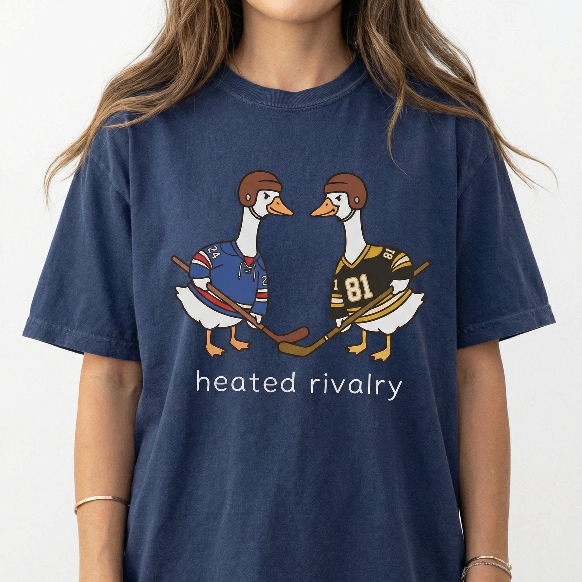 Heated Rivalry Graphic T-Shirt – Hockey Romance Inspired Shirt – Unisex Fan Gift