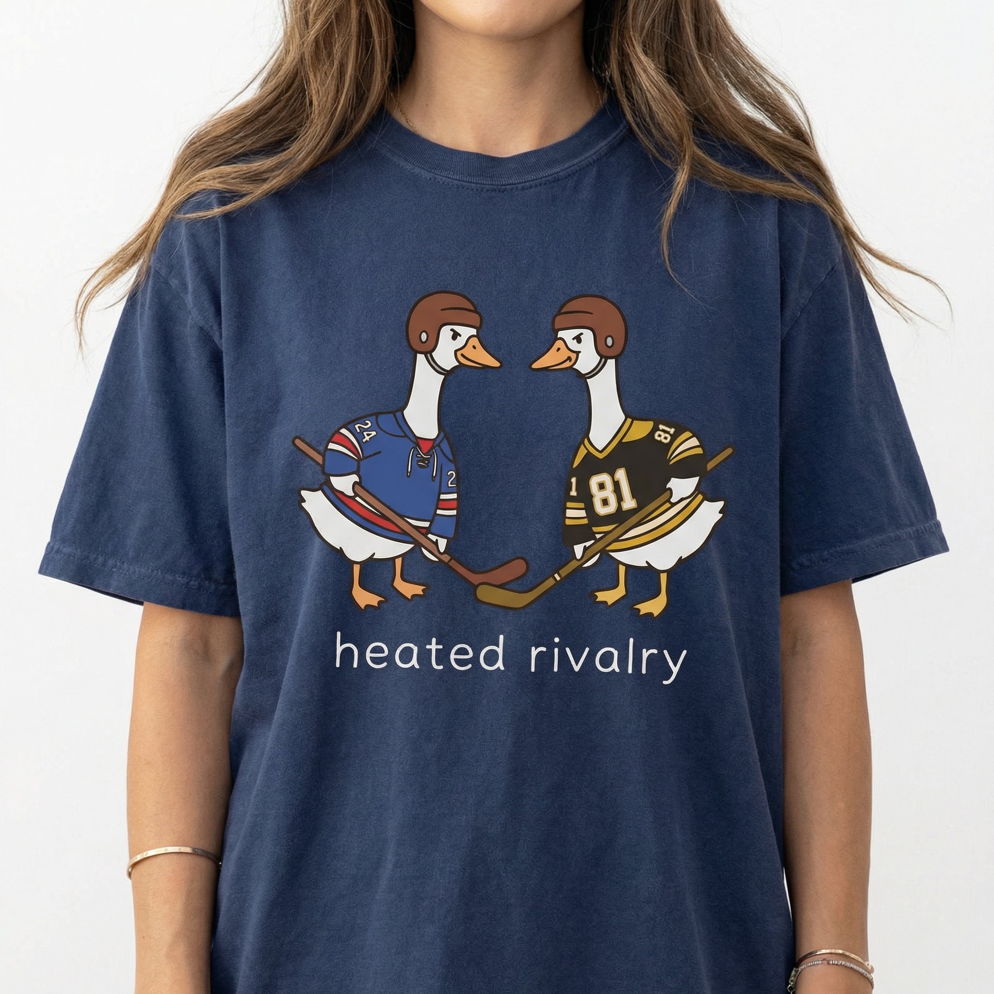 Heated Rivalry Graphic T-Shirt – Hockey Romance Inspired Shirt – Unisex Fan Gift