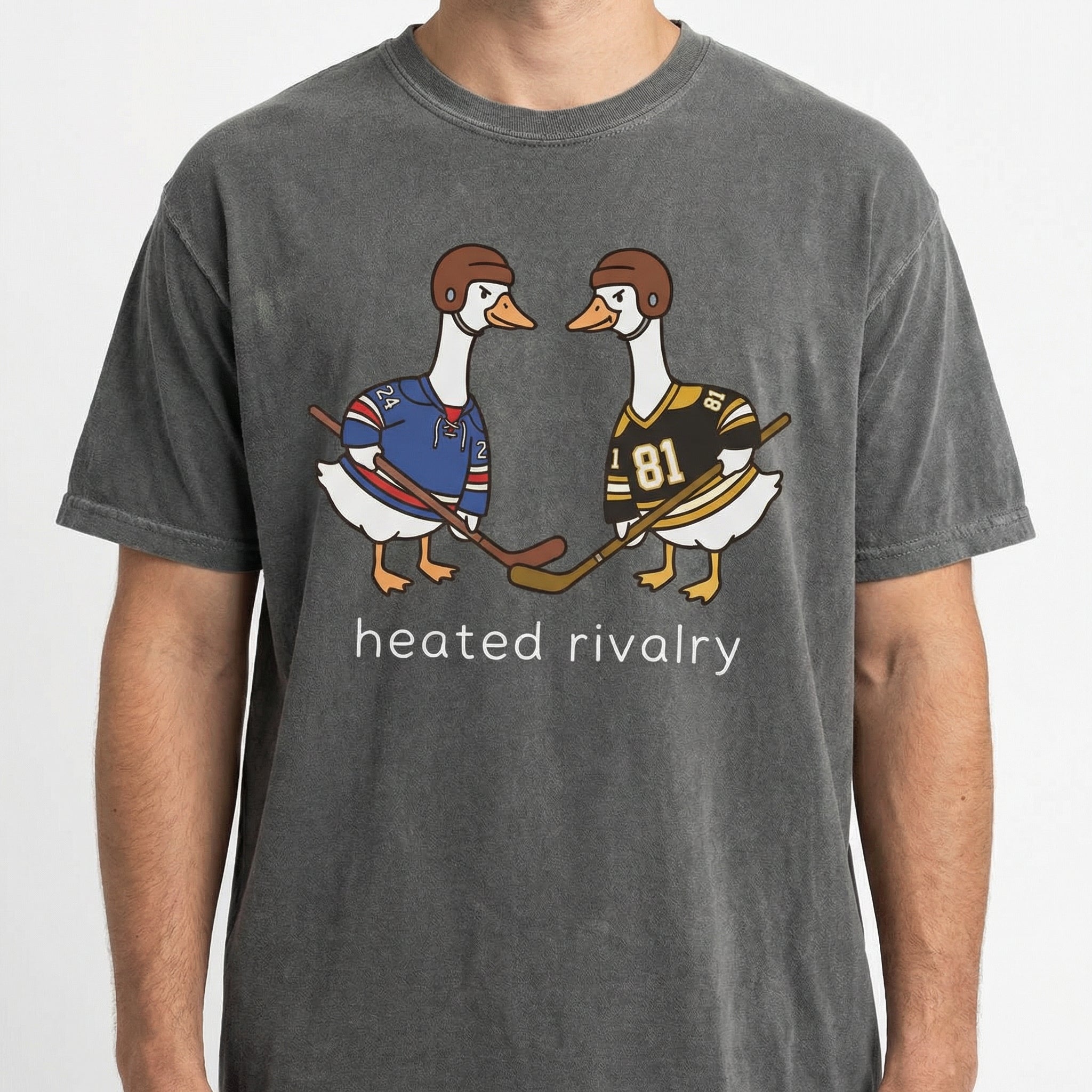 Heated Rivalry Graphic T-Shirt – Hockey Romance Inspired Shirt – Unisex Fan Gift