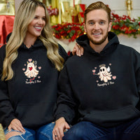 Heaven or Hell Ghost Matching Hoodies For Couples
