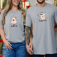 Heaven or Hell Ghost Matching T-Shirts For Couples
