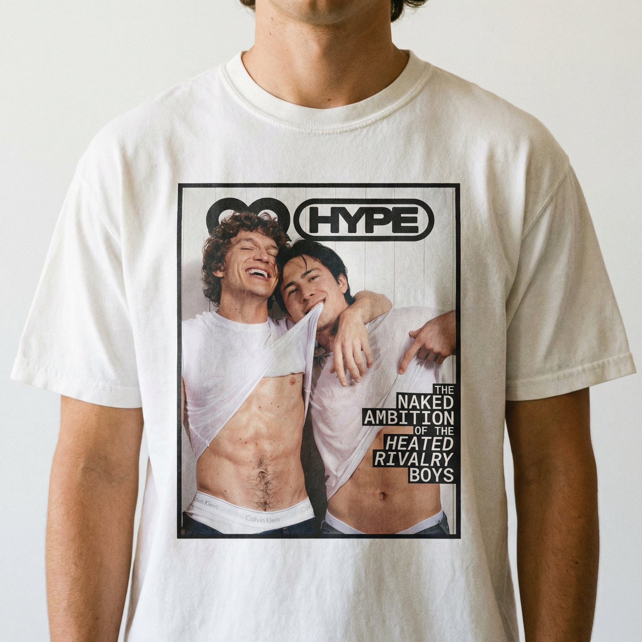 Hockey Rivals Romance Shane x Rozanov Graphic T-Shirt – Enemies to Lovers Sports Inspired Tee