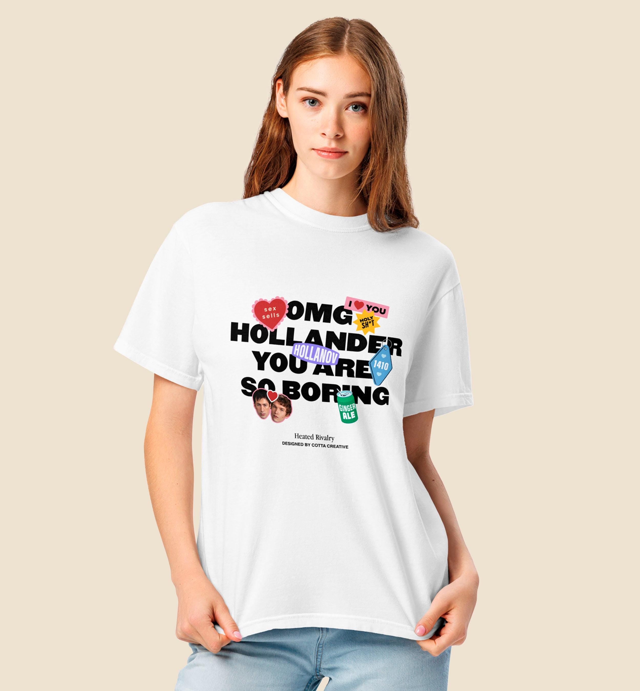 Hockey Romance Fan Graphic T-Shirt – OMG Statement Unisex Tee
