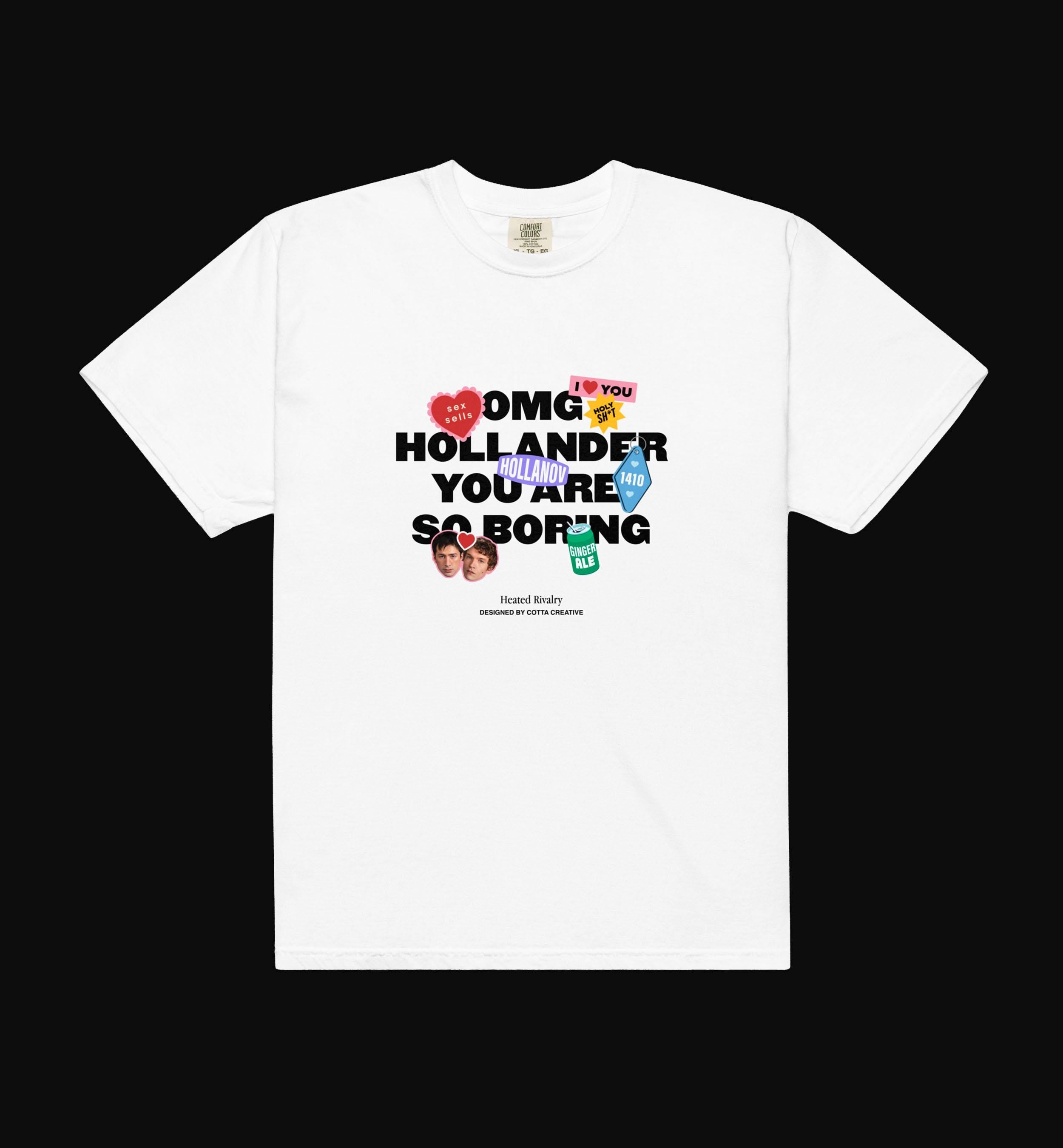 Hockey Romance Fan Graphic T-Shirt – OMG Statement Unisex Tee