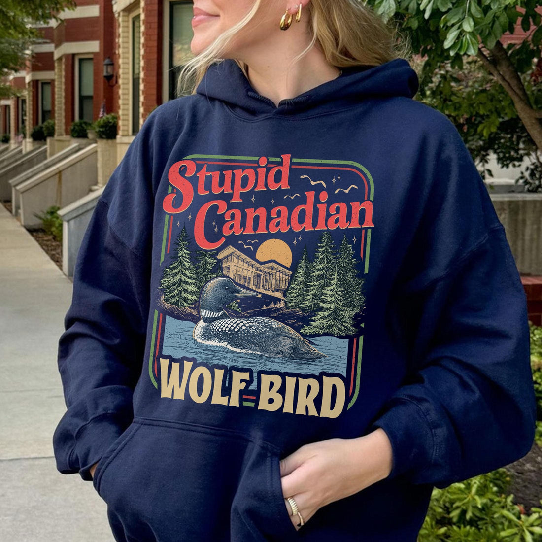 Hockey Romance Graphic Sweatshirt – Funny Animal Rivalry Tee – LGBT Sports Fan Shirt