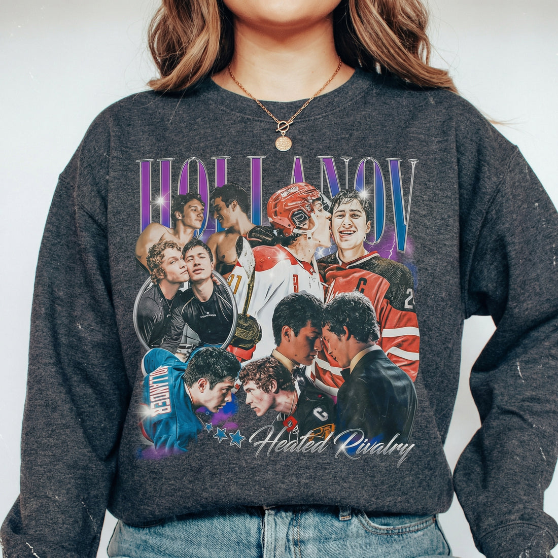 Hollanov Hockey Romance Inspired T-Shirt - Vintage Fan Graphic Tee