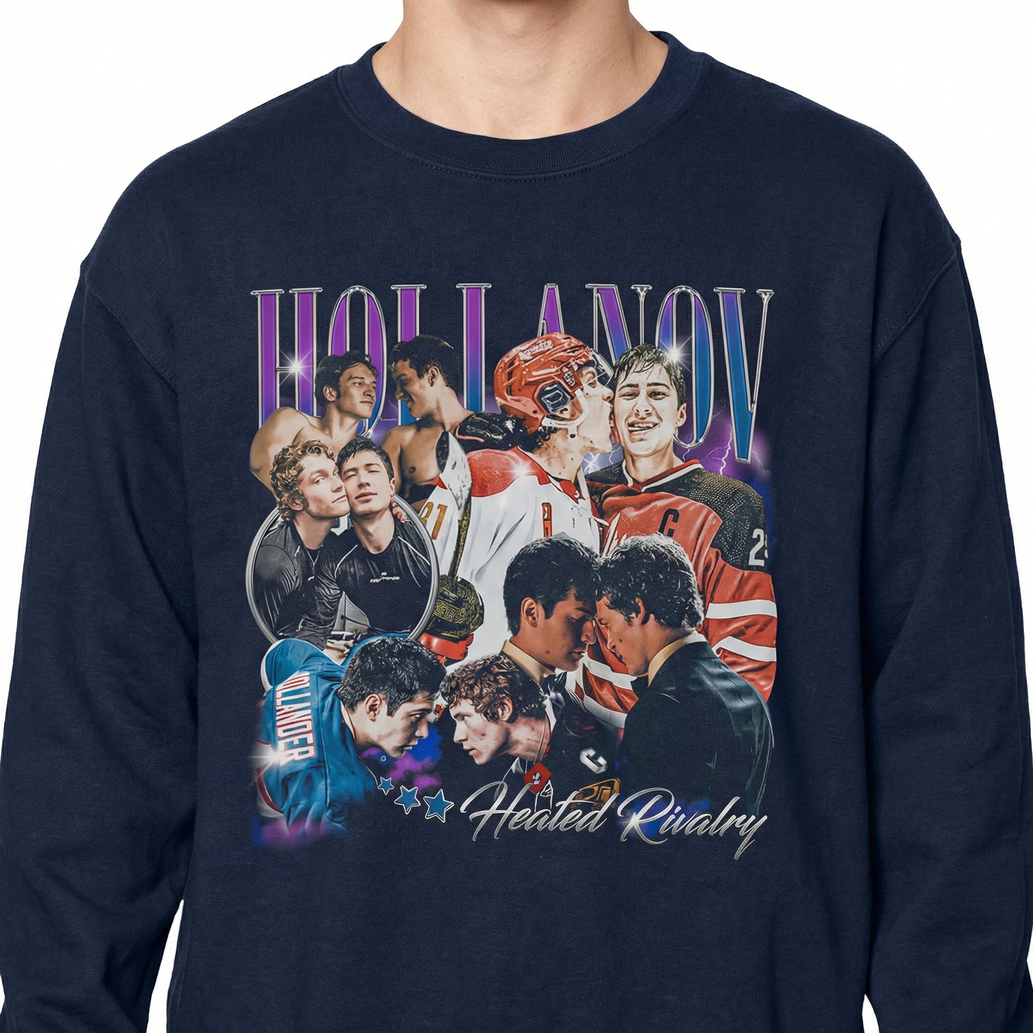 Hollanov Hockey Romance Inspired T-Shirt - Vintage Fan Graphic Tee