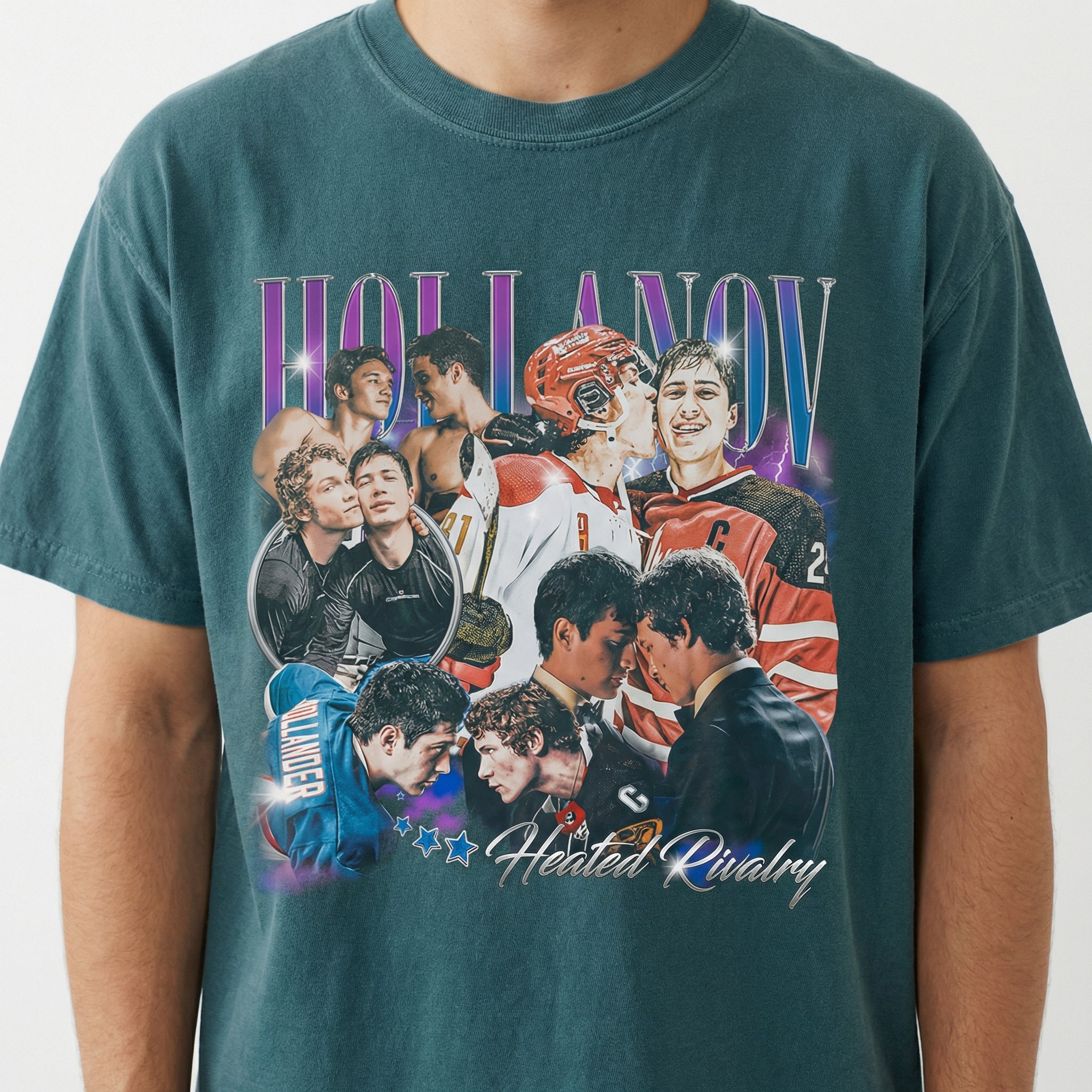 Hollanov Hockey Romance Inspired T-Shirt - Vintage Fan Graphic Tee