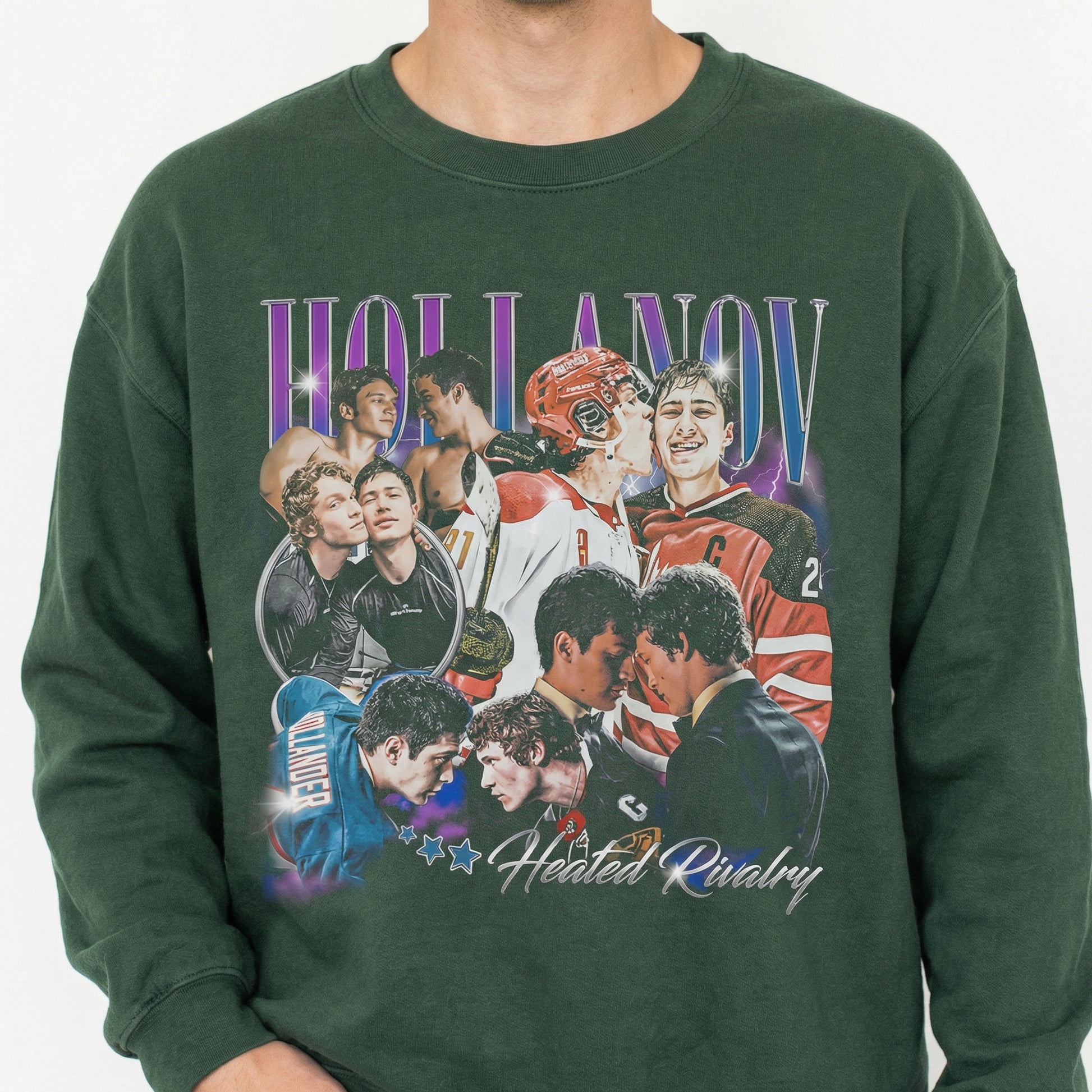 Hollanov Hockey Romance Inspired T-Shirt - Vintage Fan Graphic Tee