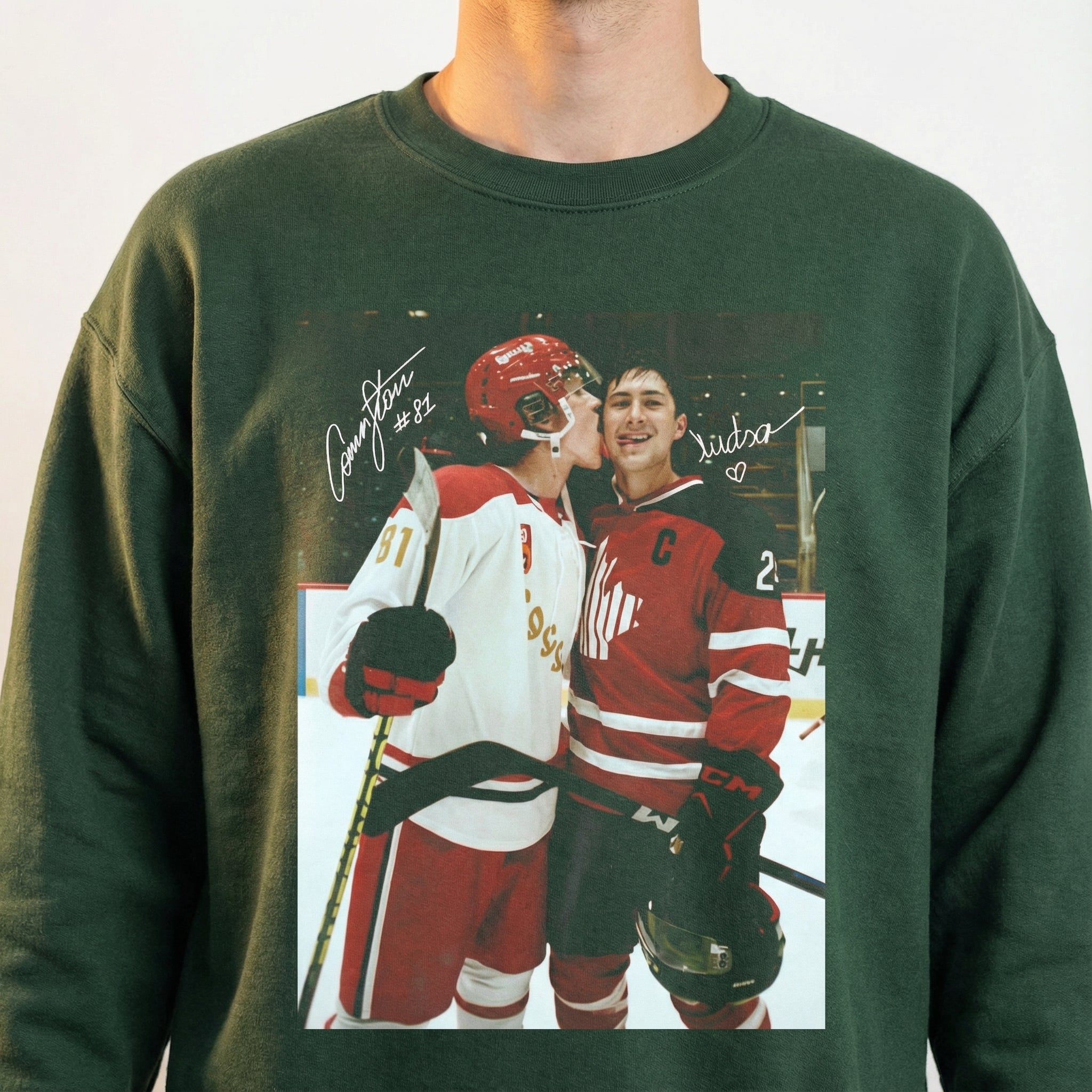 Hollanov Inspired Shirt – Ice Hockey Romance Style Graphic Tee