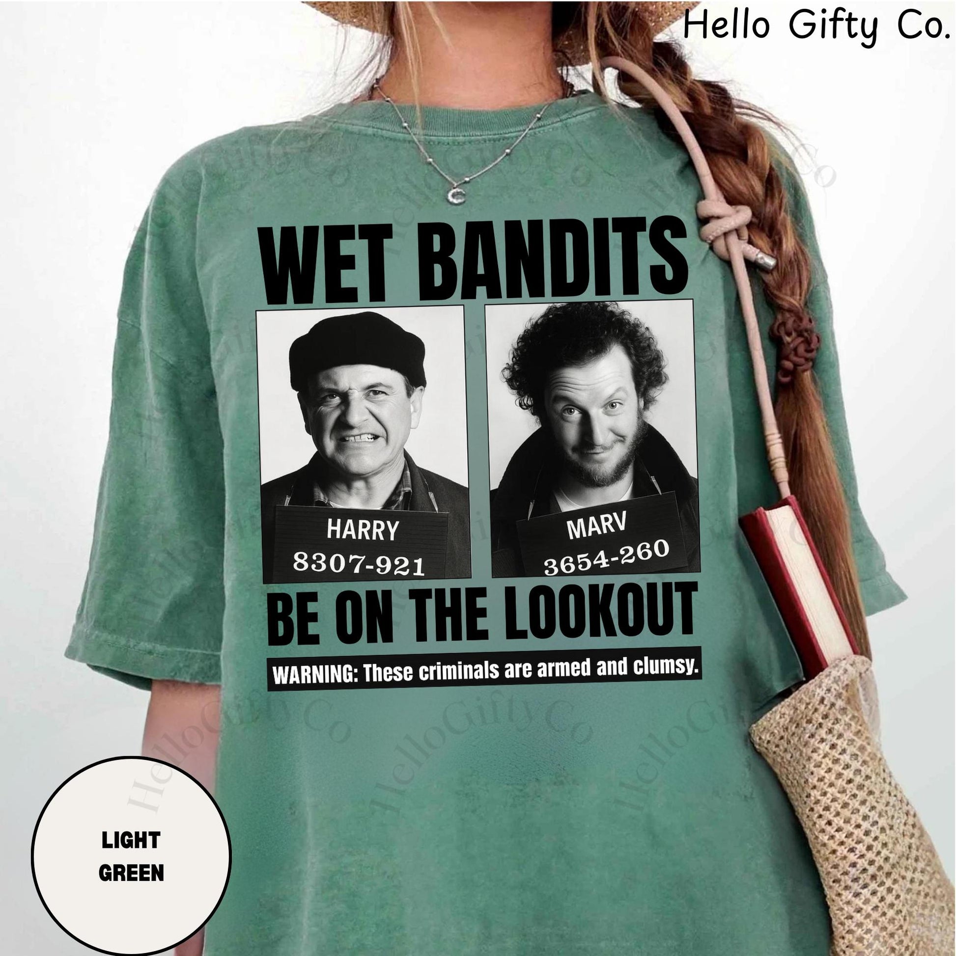 Funny Home Alone–Inspired Christmas Shirt – Wet Bandits Holiday Movie Tee, Retro Christmas & New Year Graphic