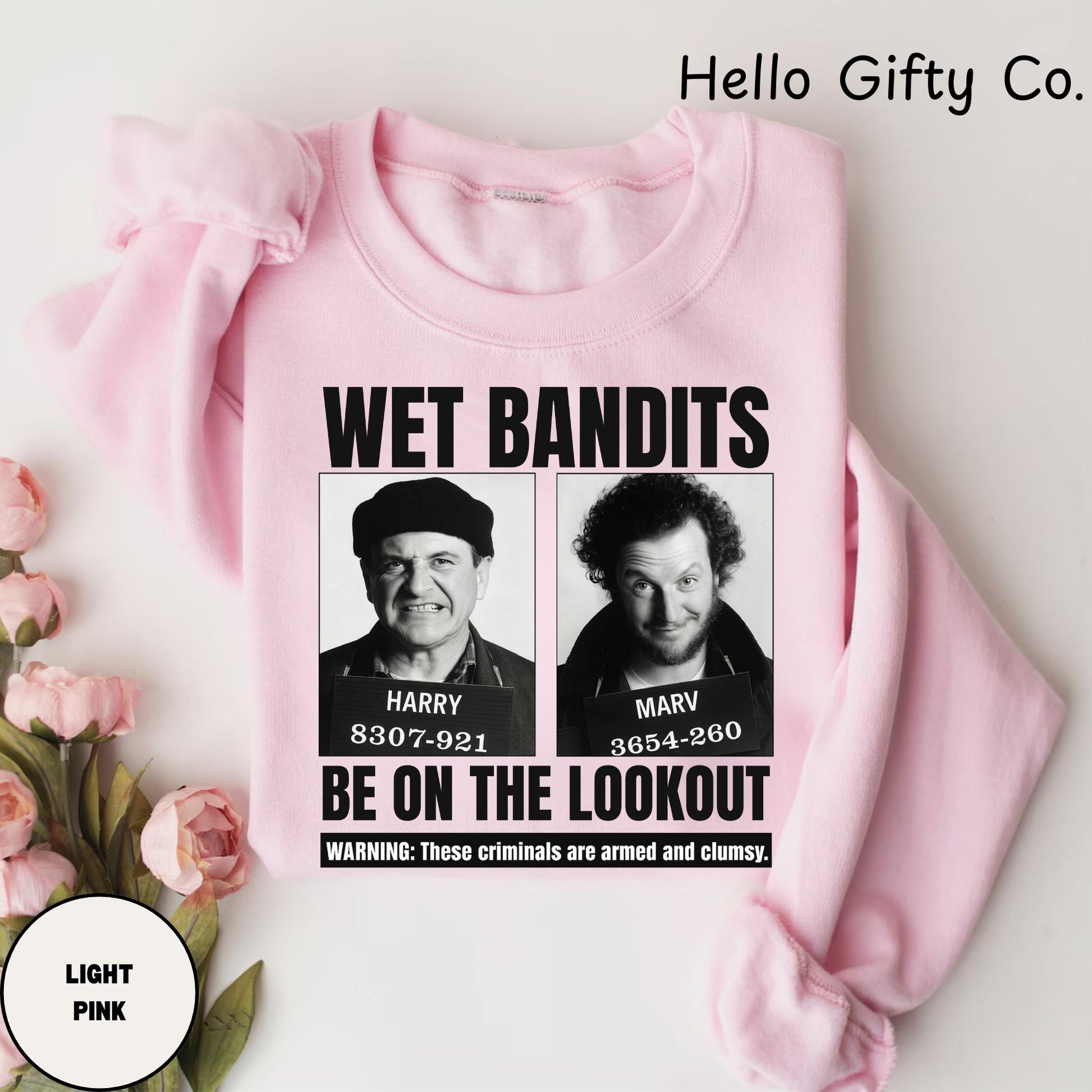 Funny Home Alone–Inspired Christmas Shirt – Wet Bandits Holiday Movie Tee, Retro Christmas & New Year Graphic