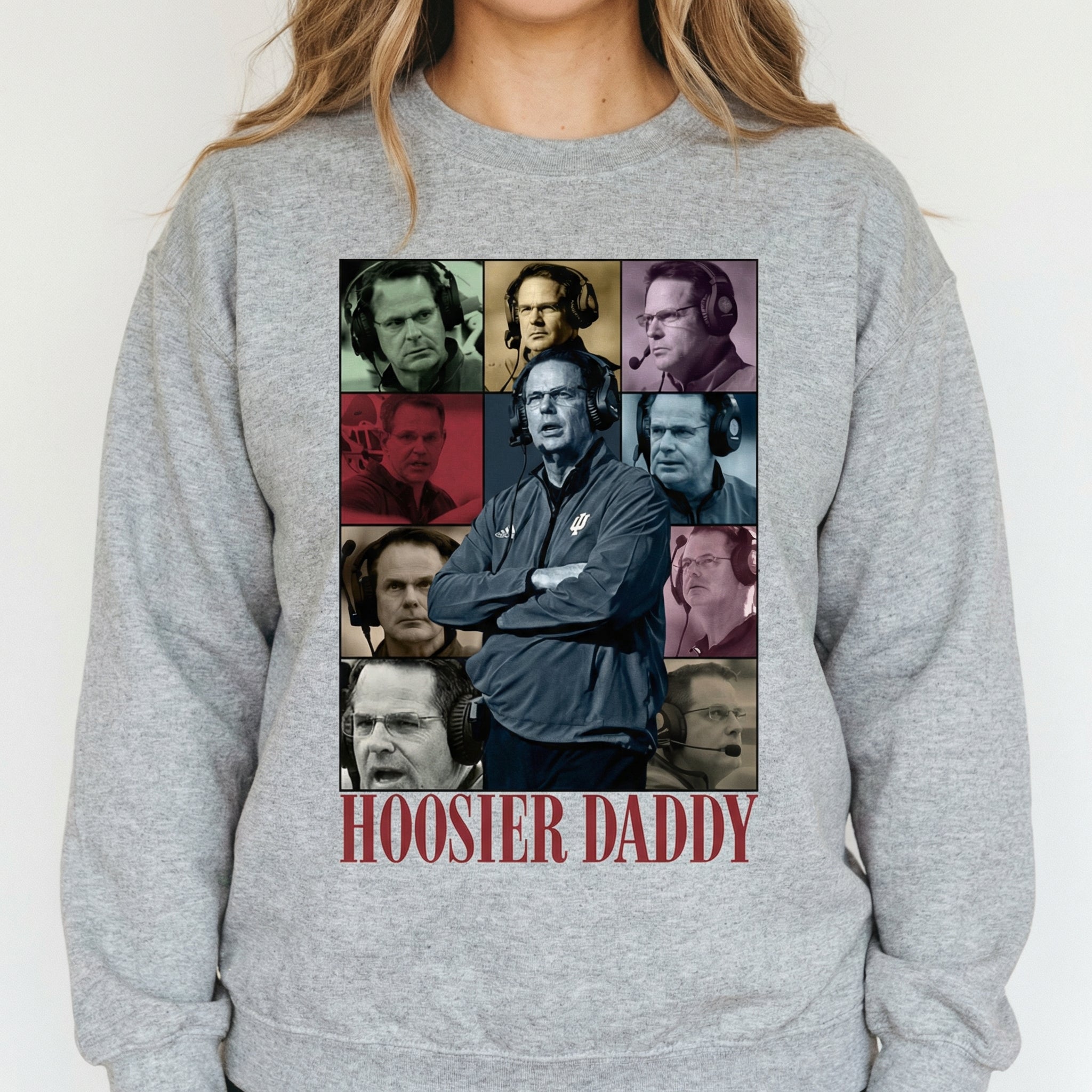 Hoosier Daddy Vintage Football Graphic T-Shirt – Indiana College Football Fan Tee