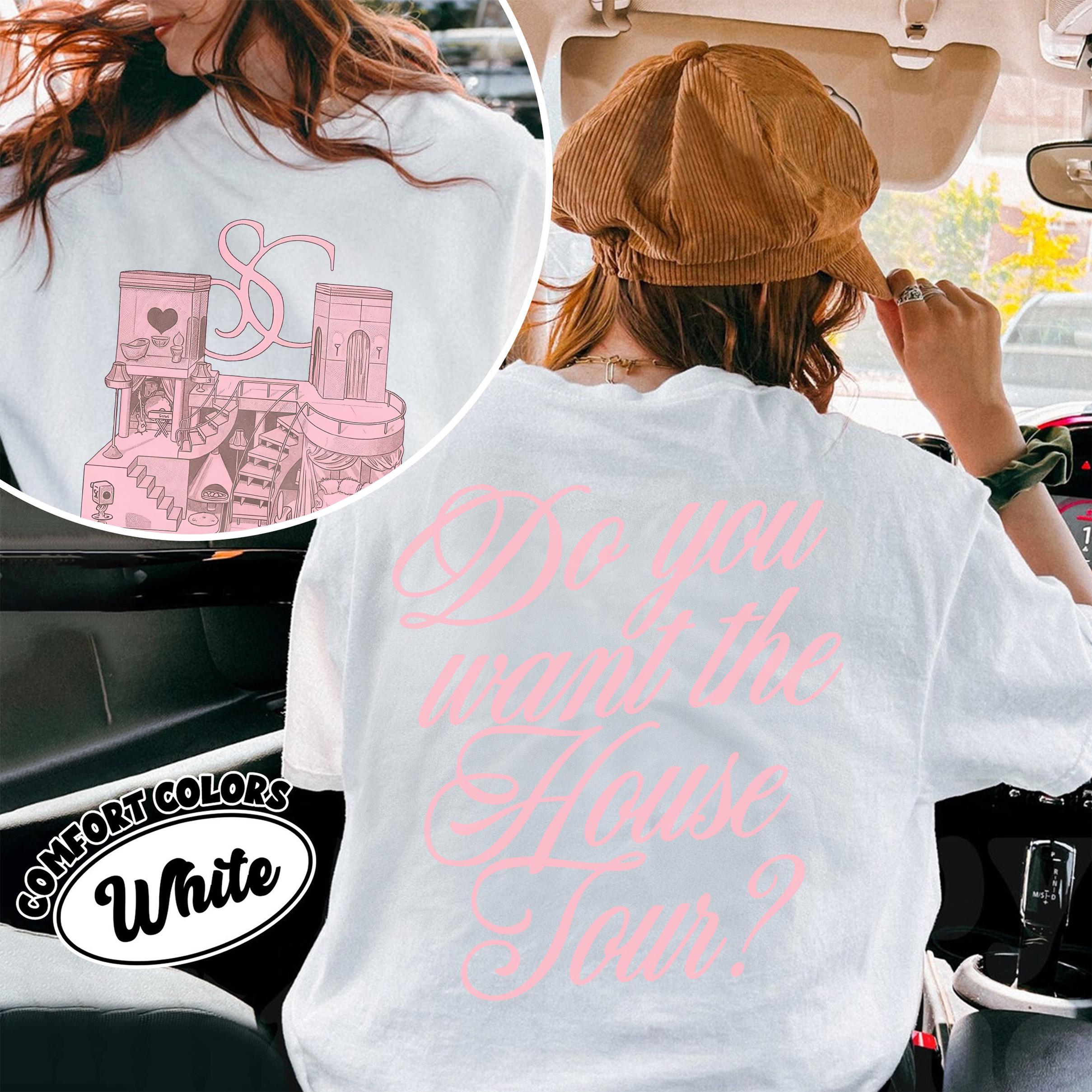 House Tour T-Shirt – Aesthetic Fandom Oversized Double-Sided Fan Tee