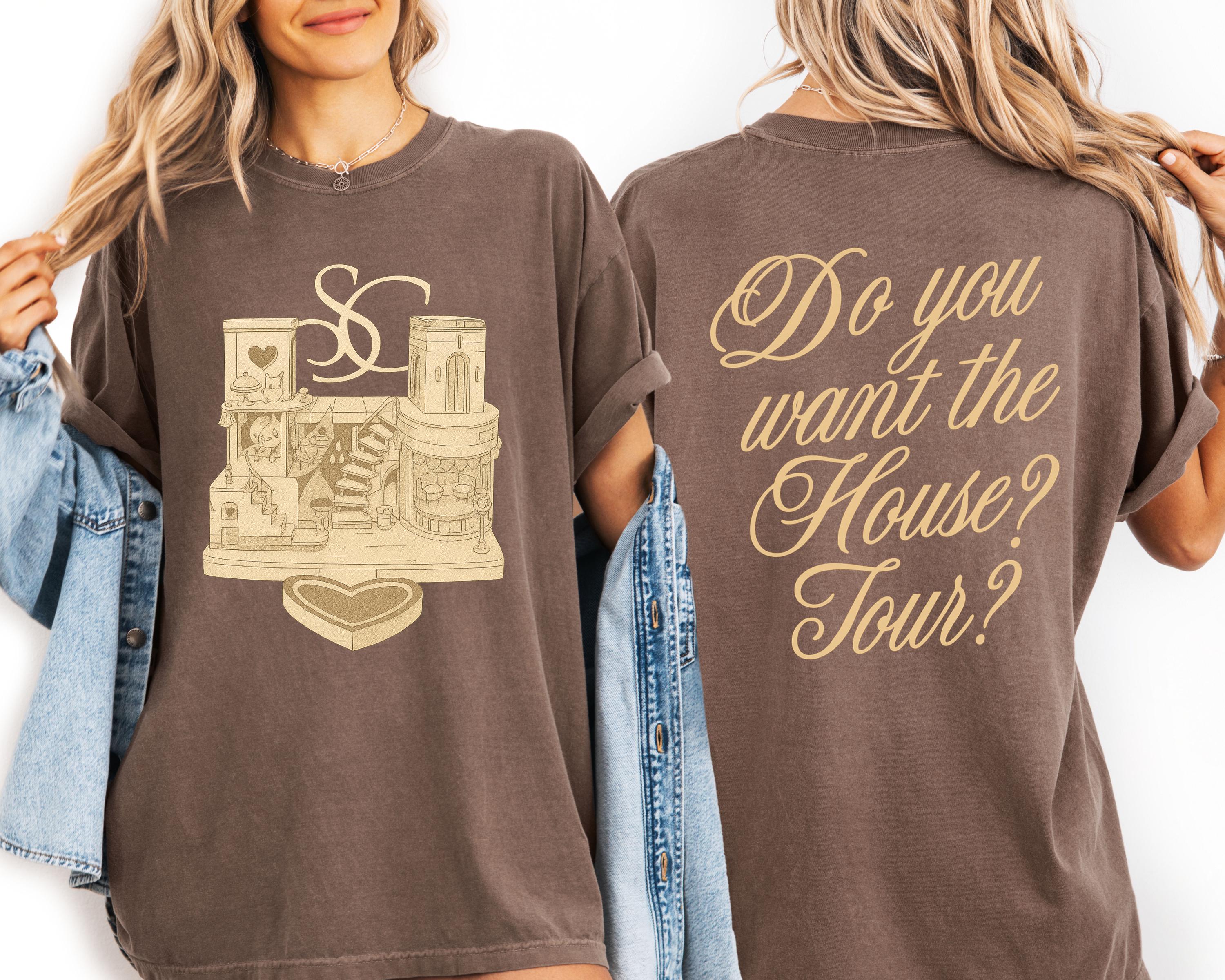 Aesthetic Fandom T-Shirt – House Tour Double-Sided Graphic Tee
