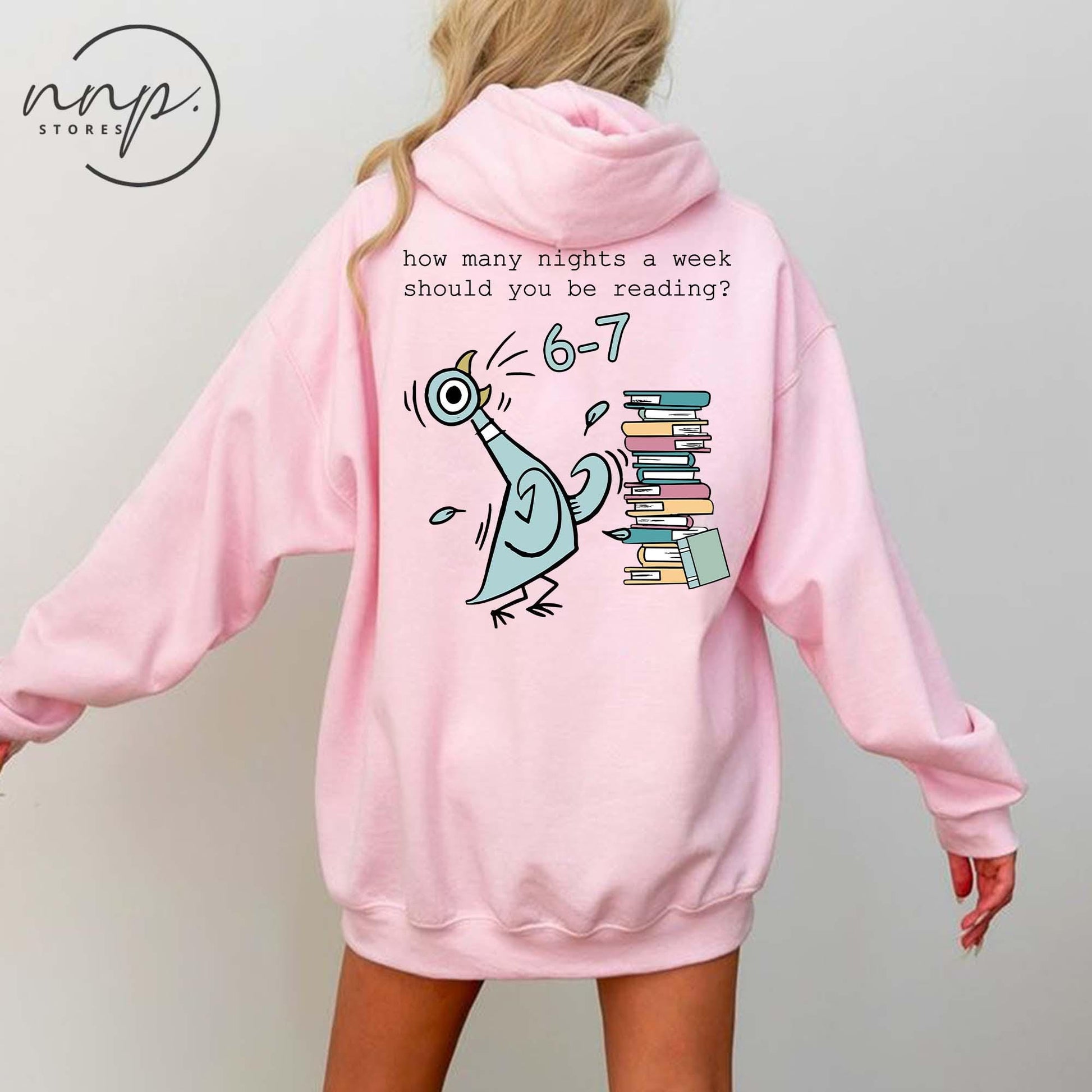 How Many Nights a Week Should You Be Reading 6–7 Shirt – Funny Teacher Tee – Children’s Books Sweatshirt